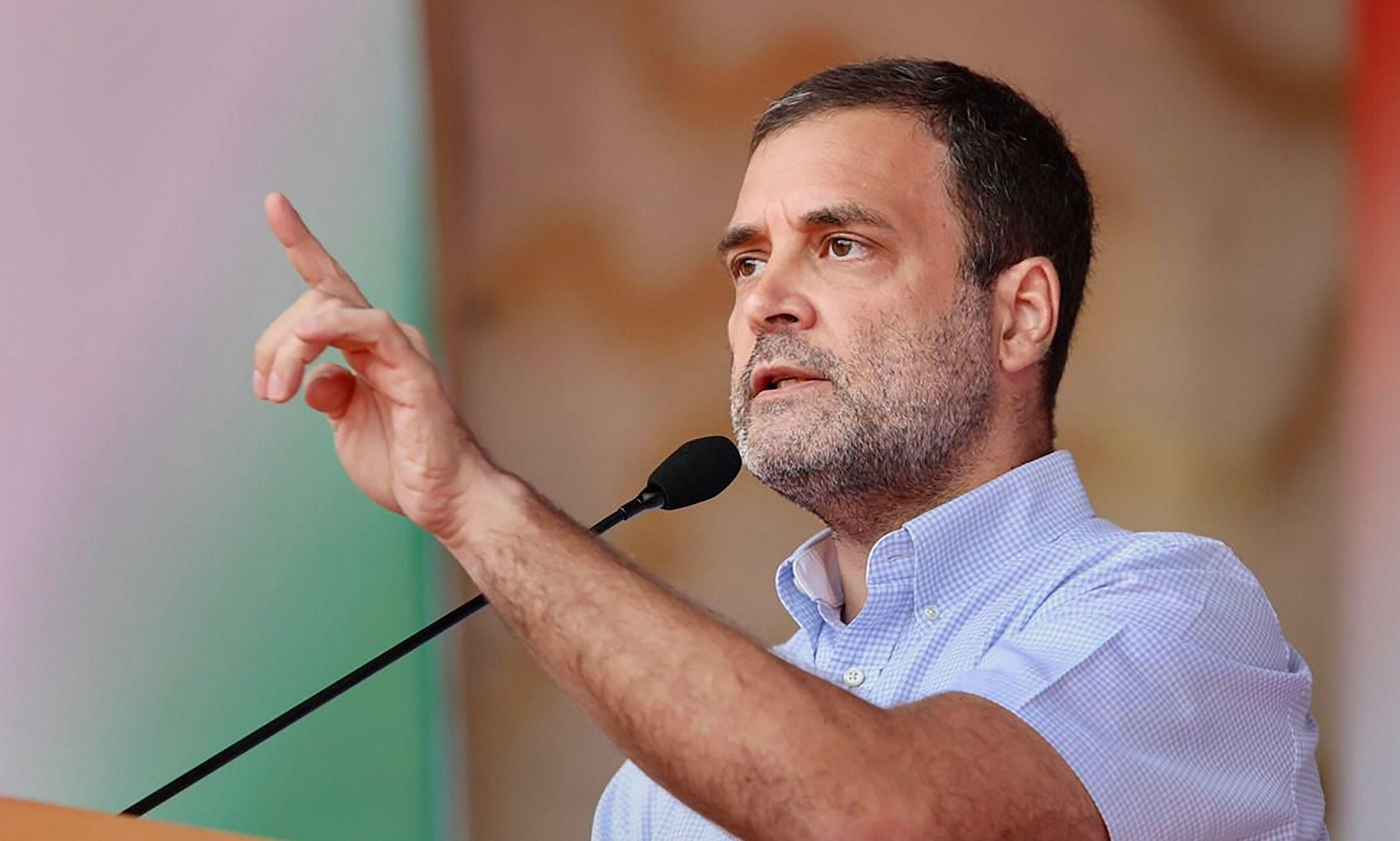 Rahul Gandhi attacks govt over closing down of MSMEs during the pandemic