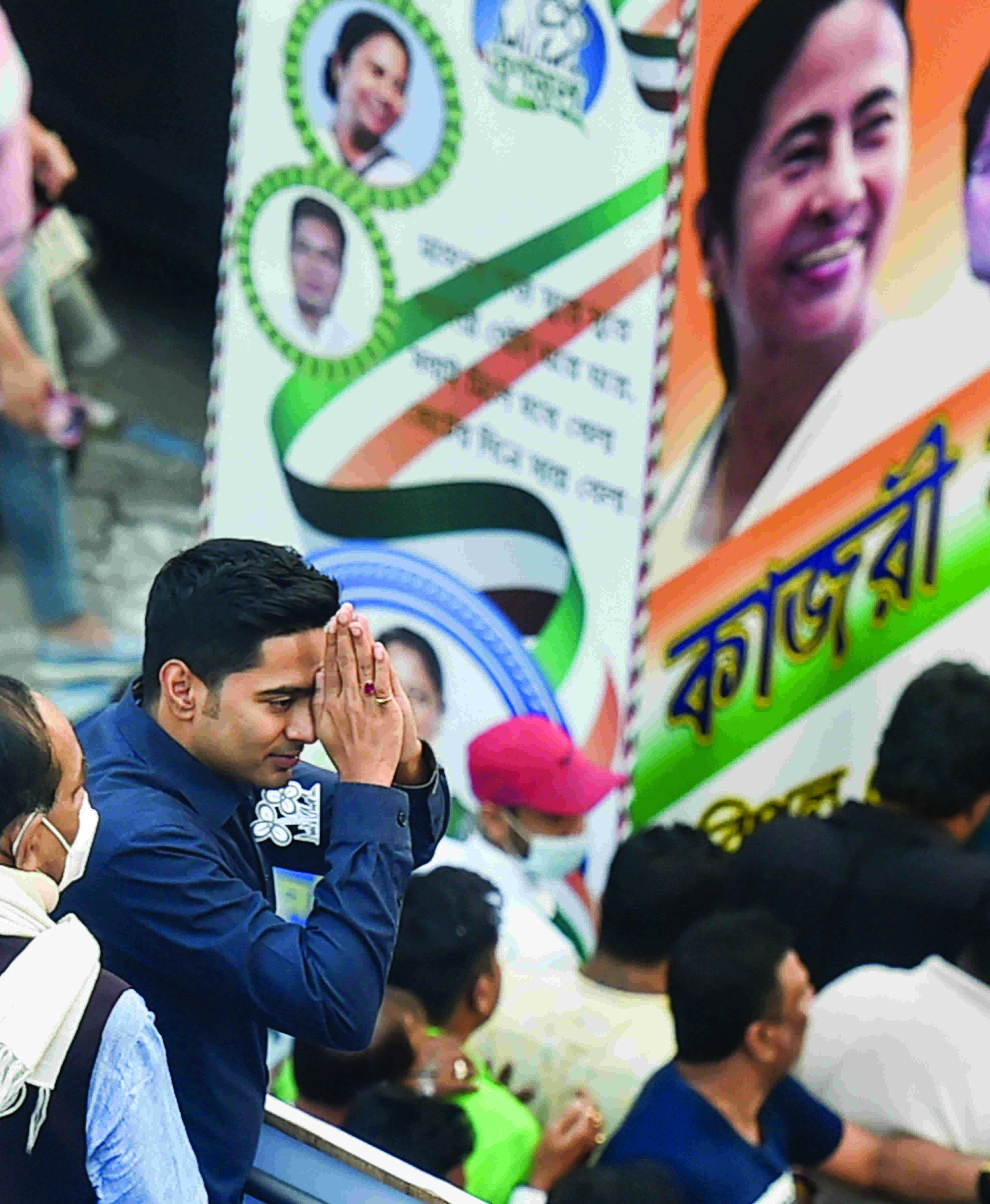 Abhishek alleges BJP planning to cause trouble in Kolkata civic polls Abhishek alleges BJP planning to cause trouble in Kolkata civic polls