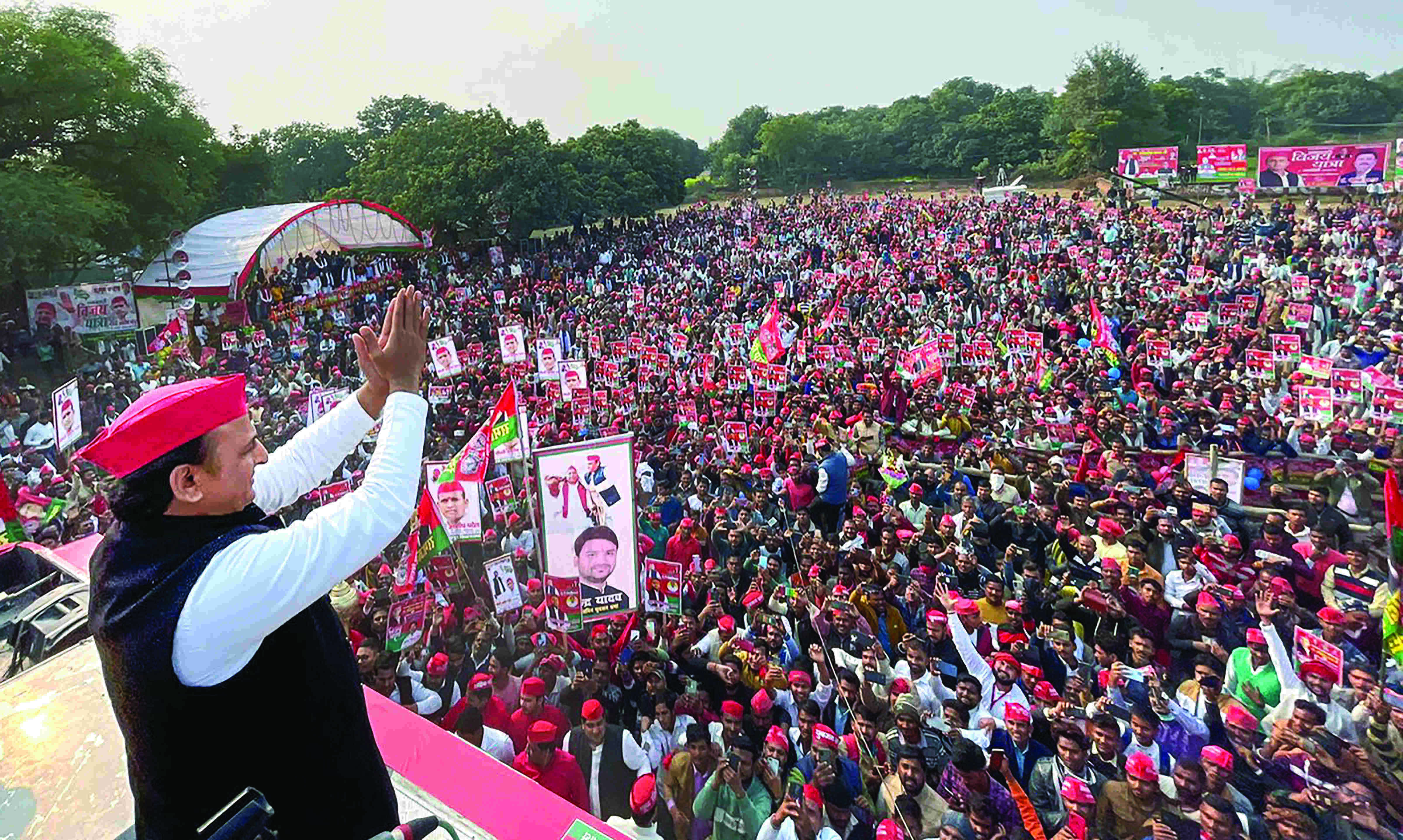 Akhilesh: BJP govt has made people face only shortages, humiliation