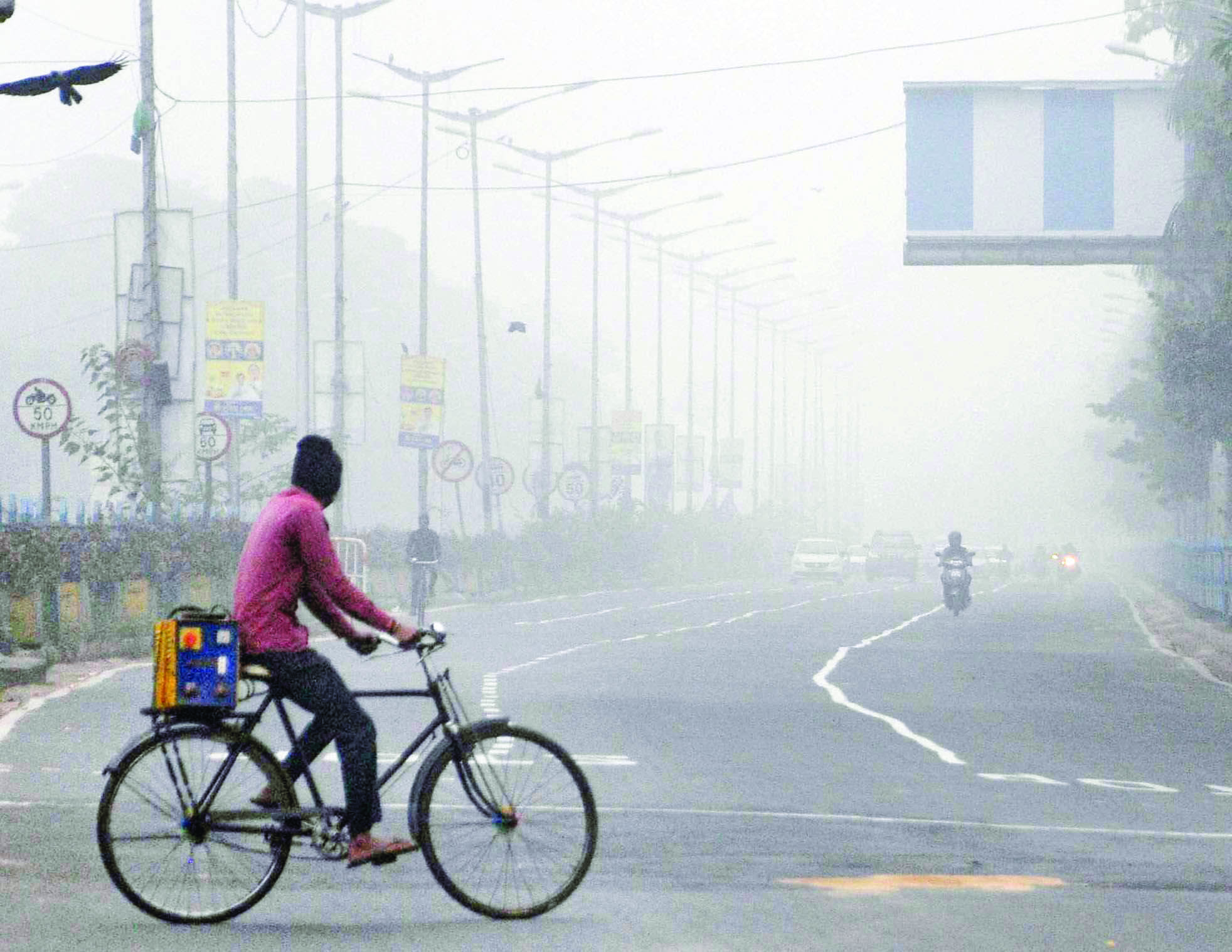 At 13.5 degree Celsius, city logs coldest day of season so far At 13.5 degree Celsius, city logs coldest day of season so far