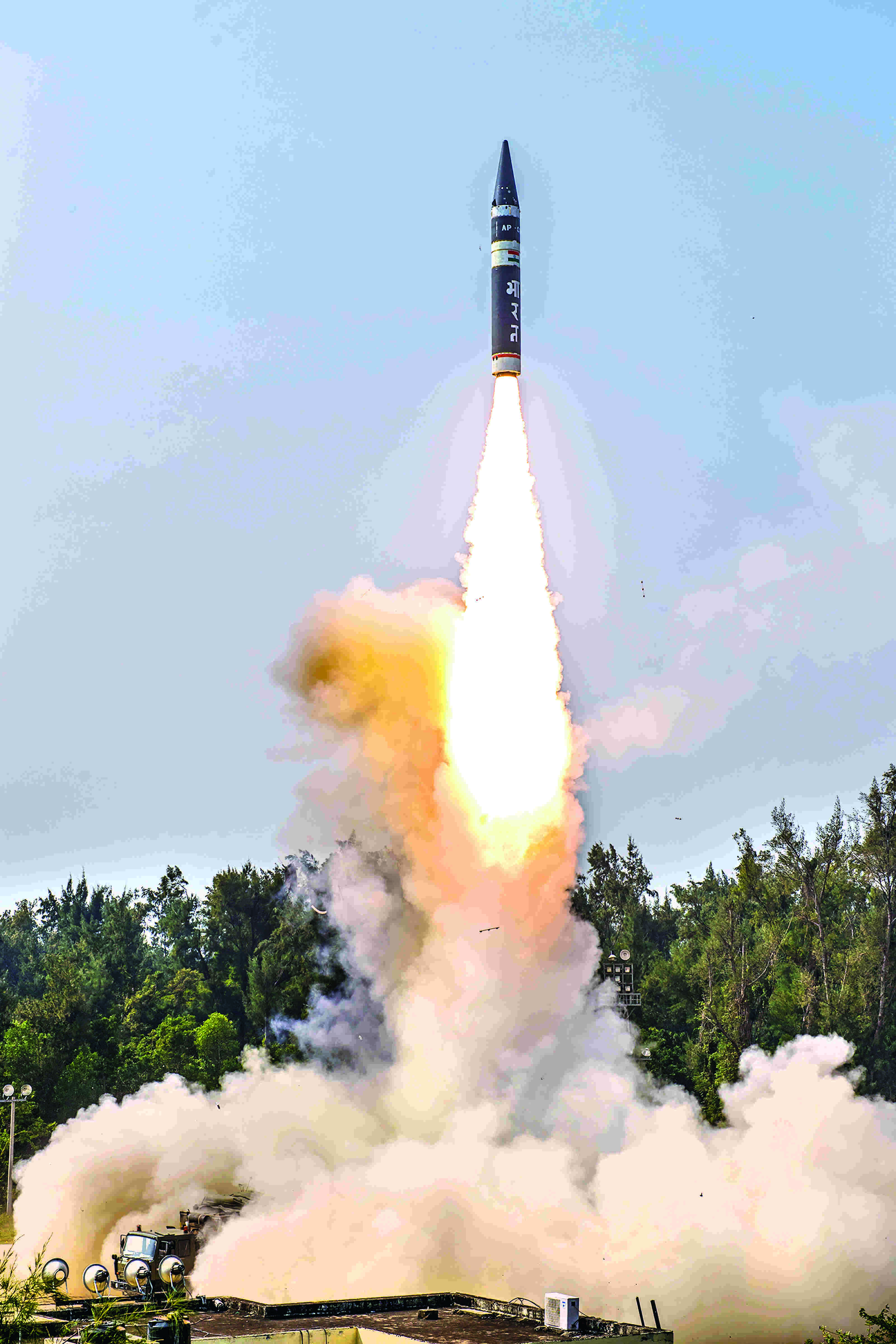 India successfully tests nuclear-capable ballistic missile Agni P India successfully tests nuclear-capable ballistic missile Agni P