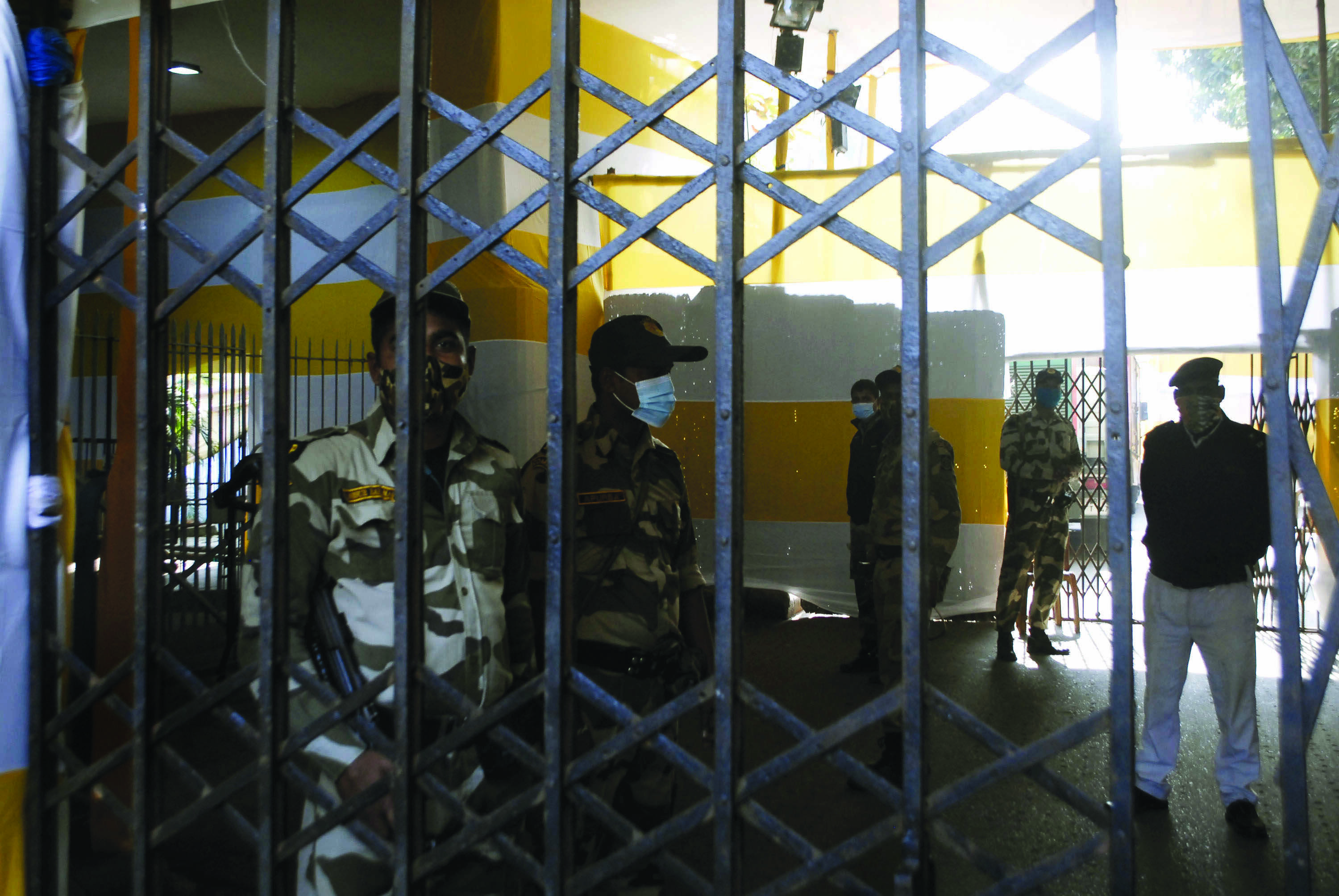 Civic polls: Sec 144 imposed; three-tier deployment of police officials at all 11 counting venues Civic polls: Sec 144 imposed; three-tier deployment of police officials at all 11 counting venues