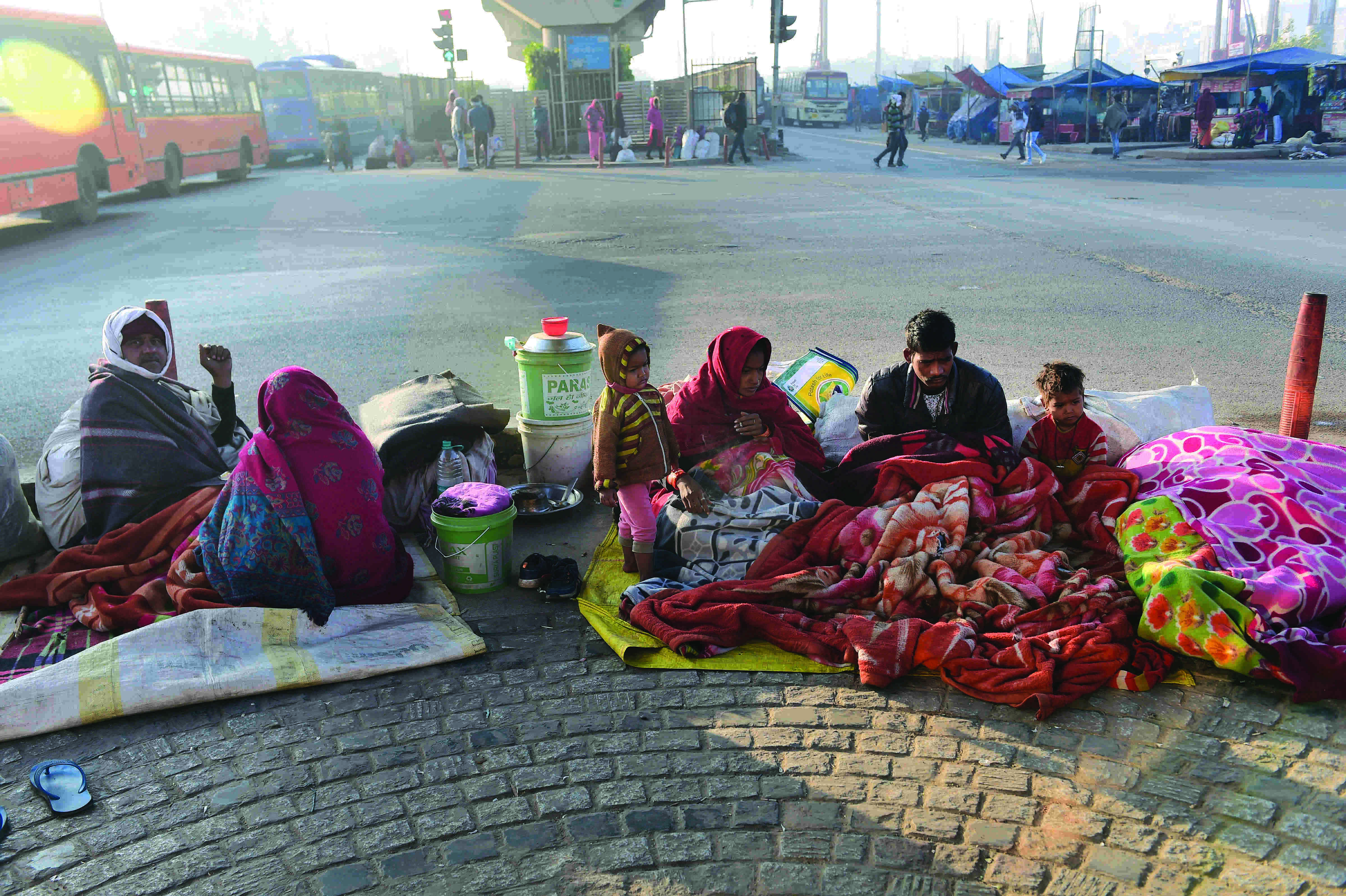 Cold wave in parts of Capital as min temp drops to 3.2 degrees C