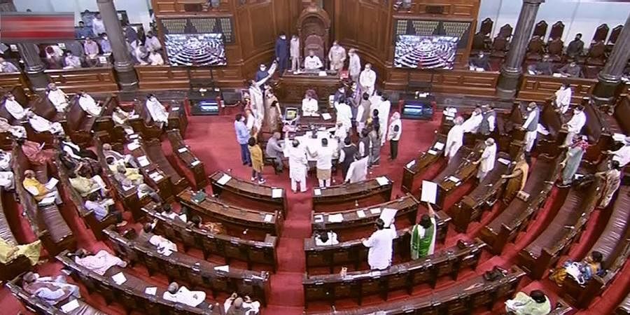 Rajya Sabha passes electoral reforms bill, Oppn stages walkout