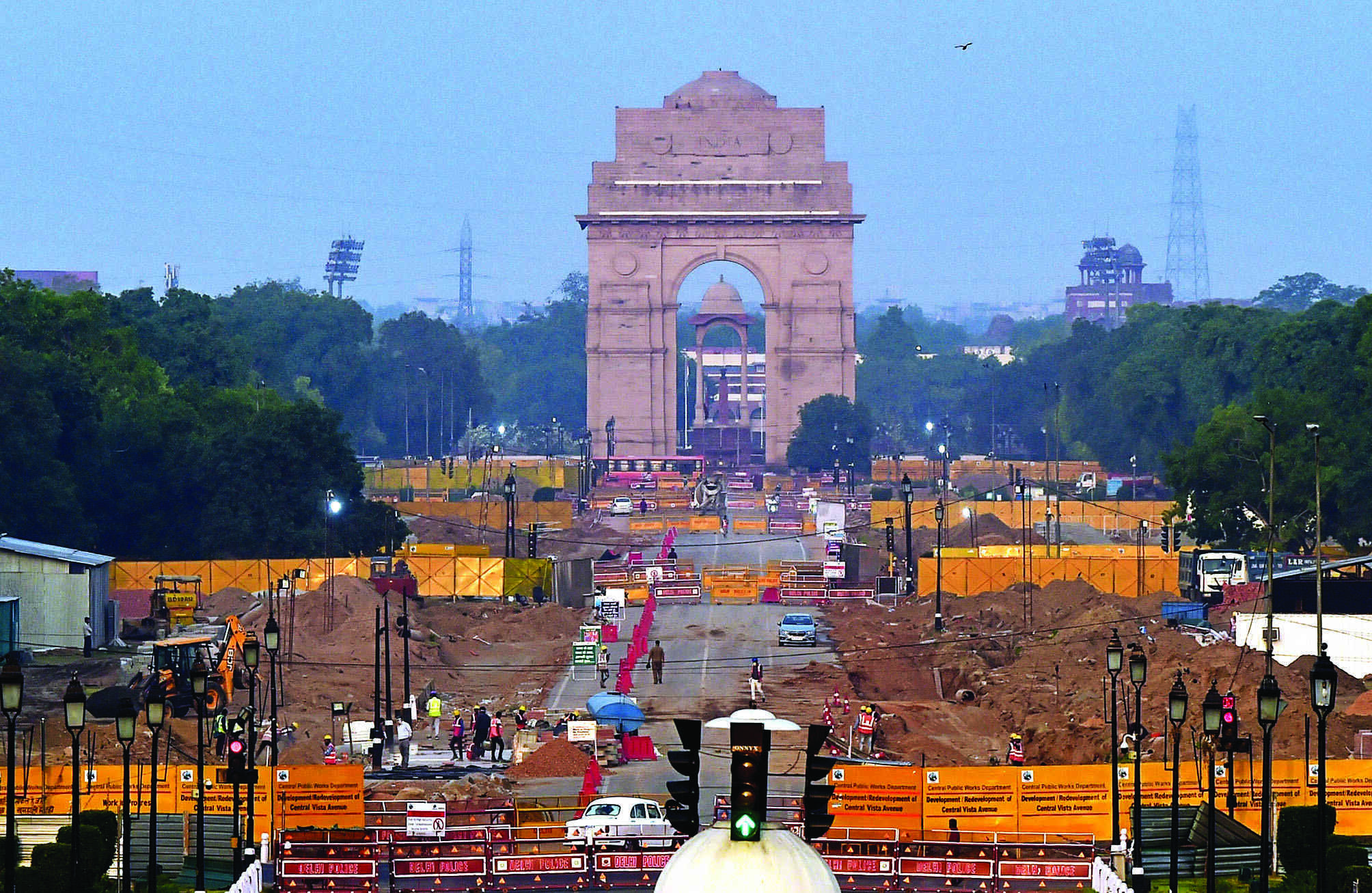 Central Vista stretch required for R-Day will be ready in time Central Vista stretch required for R-Day will be ready in time