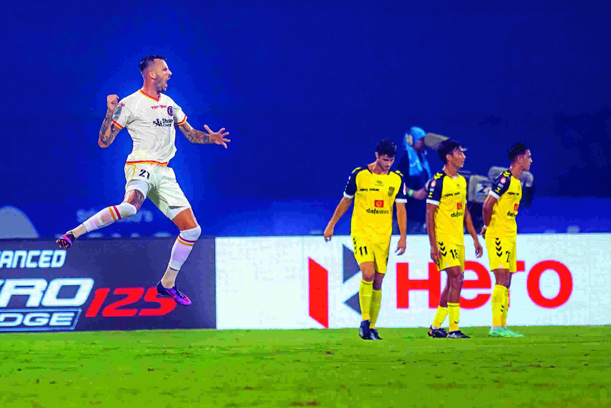 ISL: SC East Bengals winless streak continues, draw 1-1 against Hyderabad