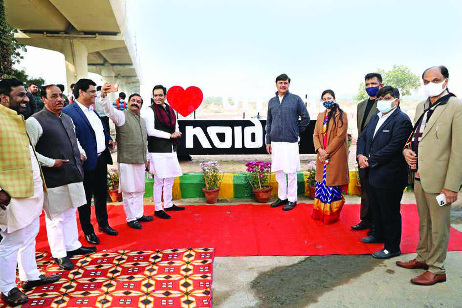 Development projects worth more than Rs 30 crore dedicated to Noida residents