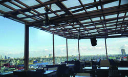 Food tastes better with a view