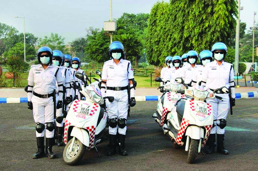 All-women police team launched in Bidhannagar All-women police team launched in Bidhannagar