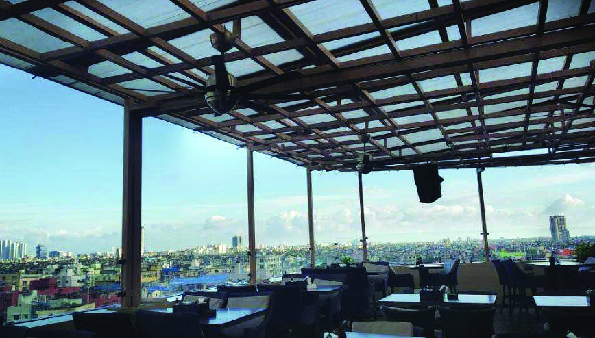 Food tastes better with a view Food tastes better with a view
