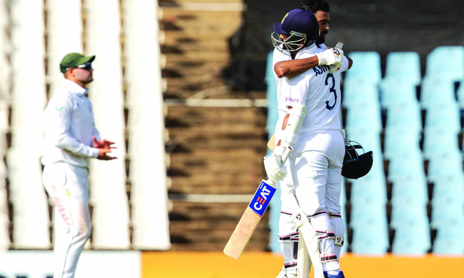 Rahul strikes unbeaten ton, helps India make near perfect start in SA