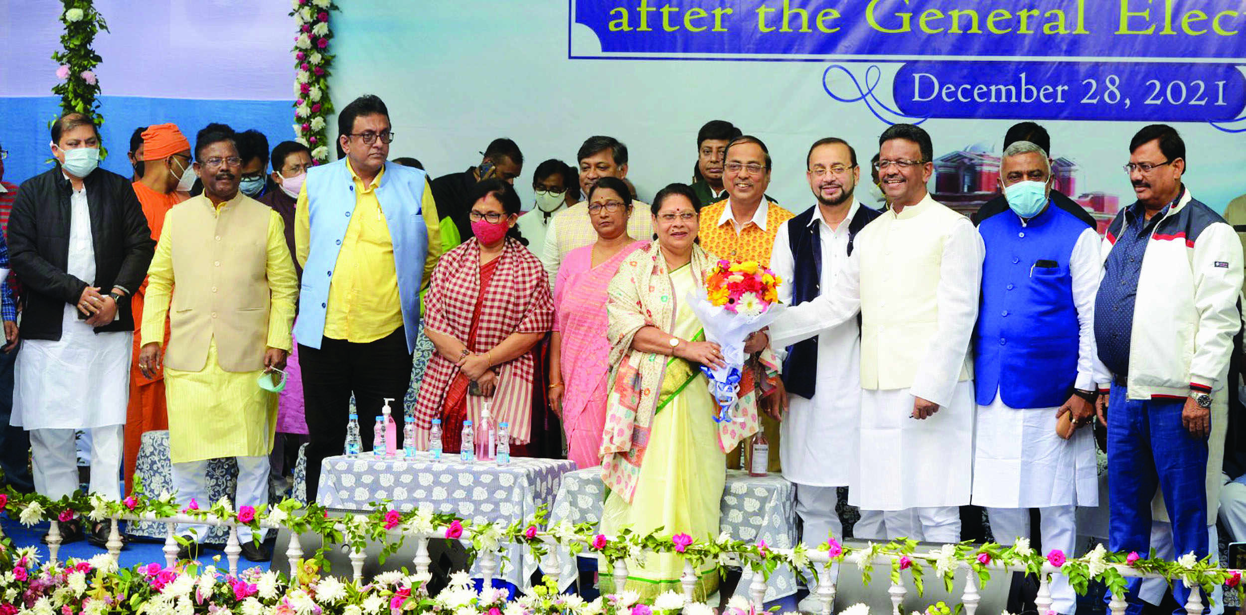 12 MMICs allotted depts; Atin Ghosh to continue as deputy Mayor, Mala Roy becomes KMC chairperson 12 MMICs allotted depts; Atin Ghosh to continue as deputy Mayor, Mala Roy becomes KMC chairperson