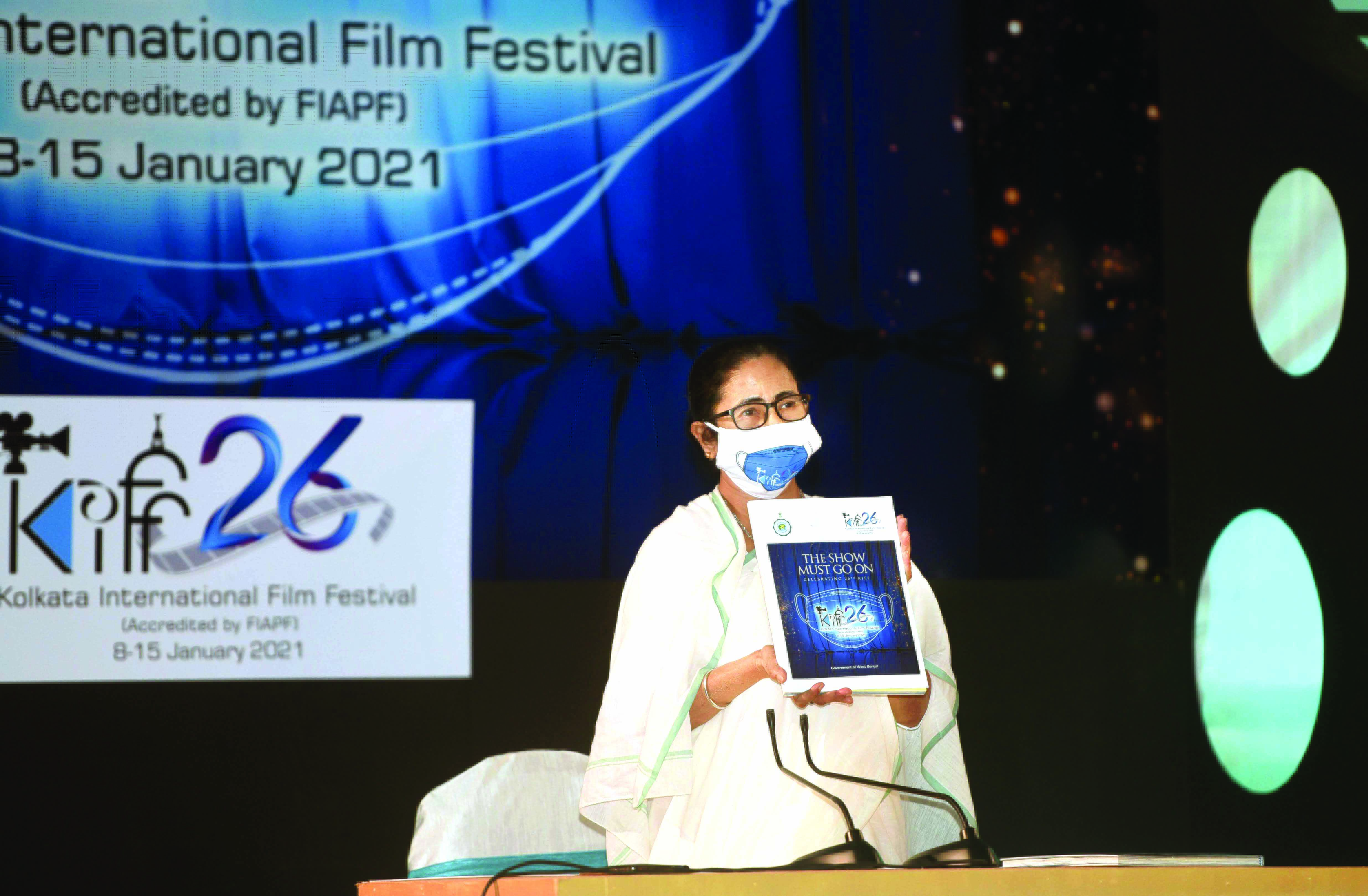 CM to inaugurate 27th Kolkata film fest virtually on Jan 7 CM to inaugurate 27th Kolkata film fest virtually on Jan 7