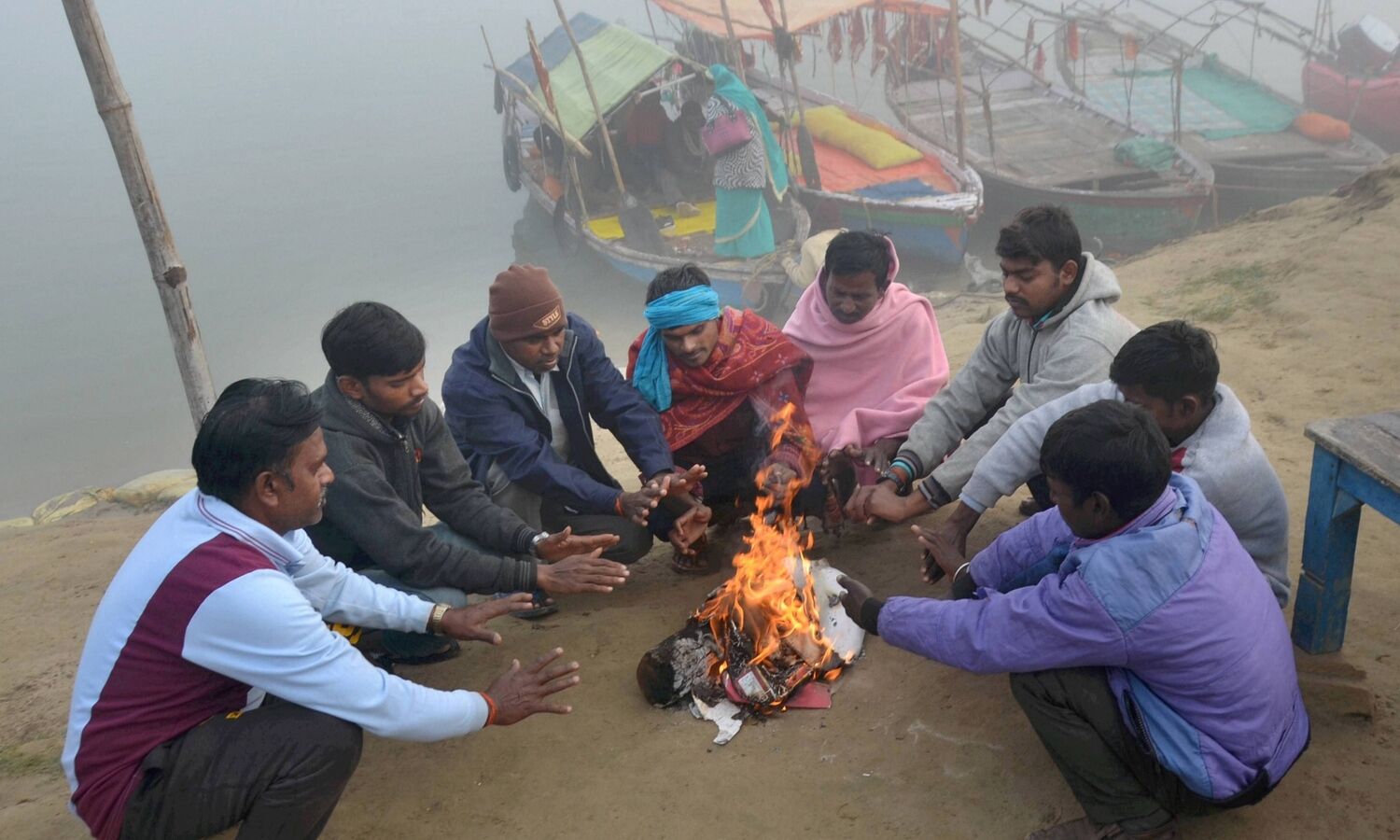 Severe cold conditions in Rajasthan; Fatehpur freezes at 2.5 degrees Celsius