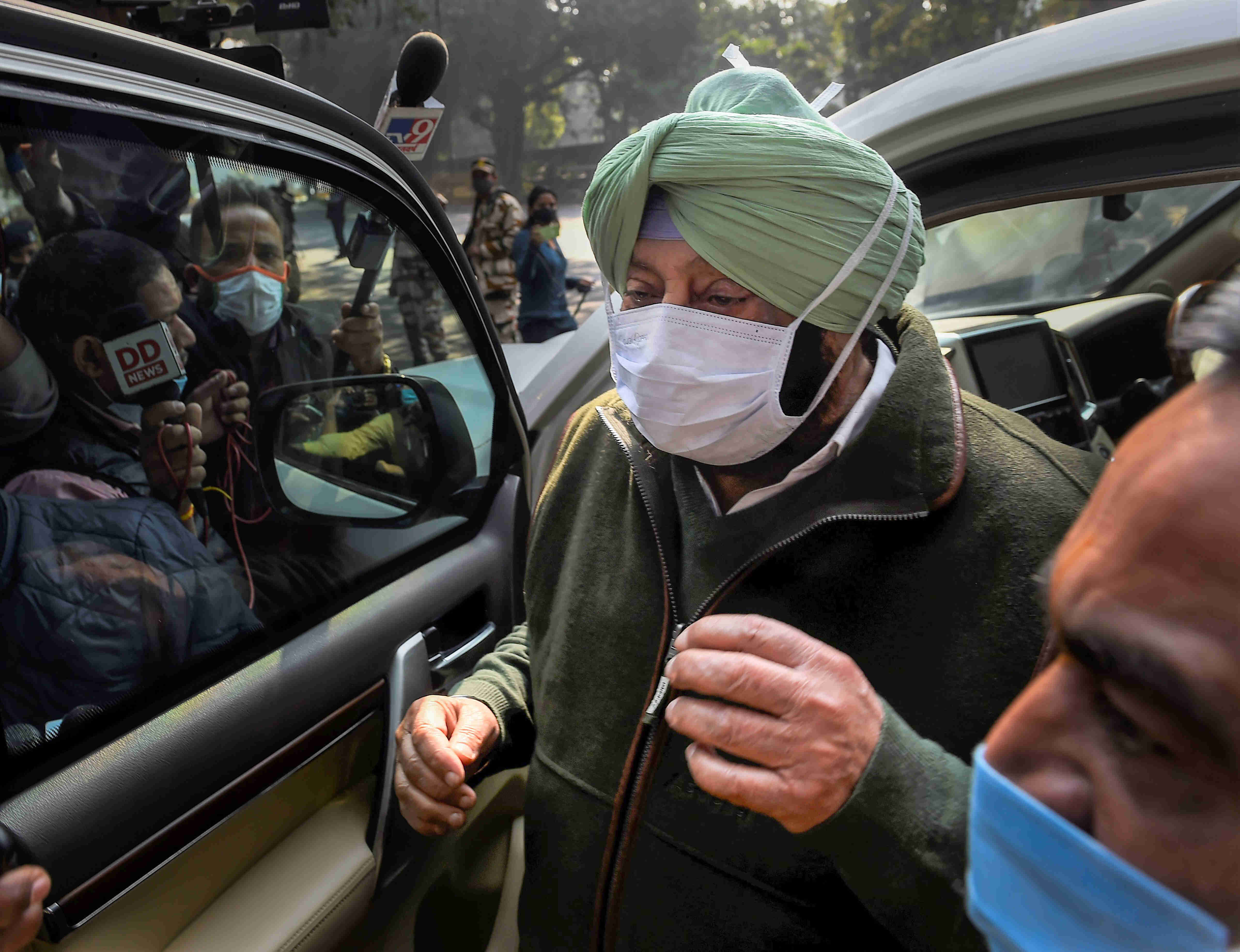 Amarinder Singh tests positive for COVID-19 Amarinder Singh tests positive for COVID-19