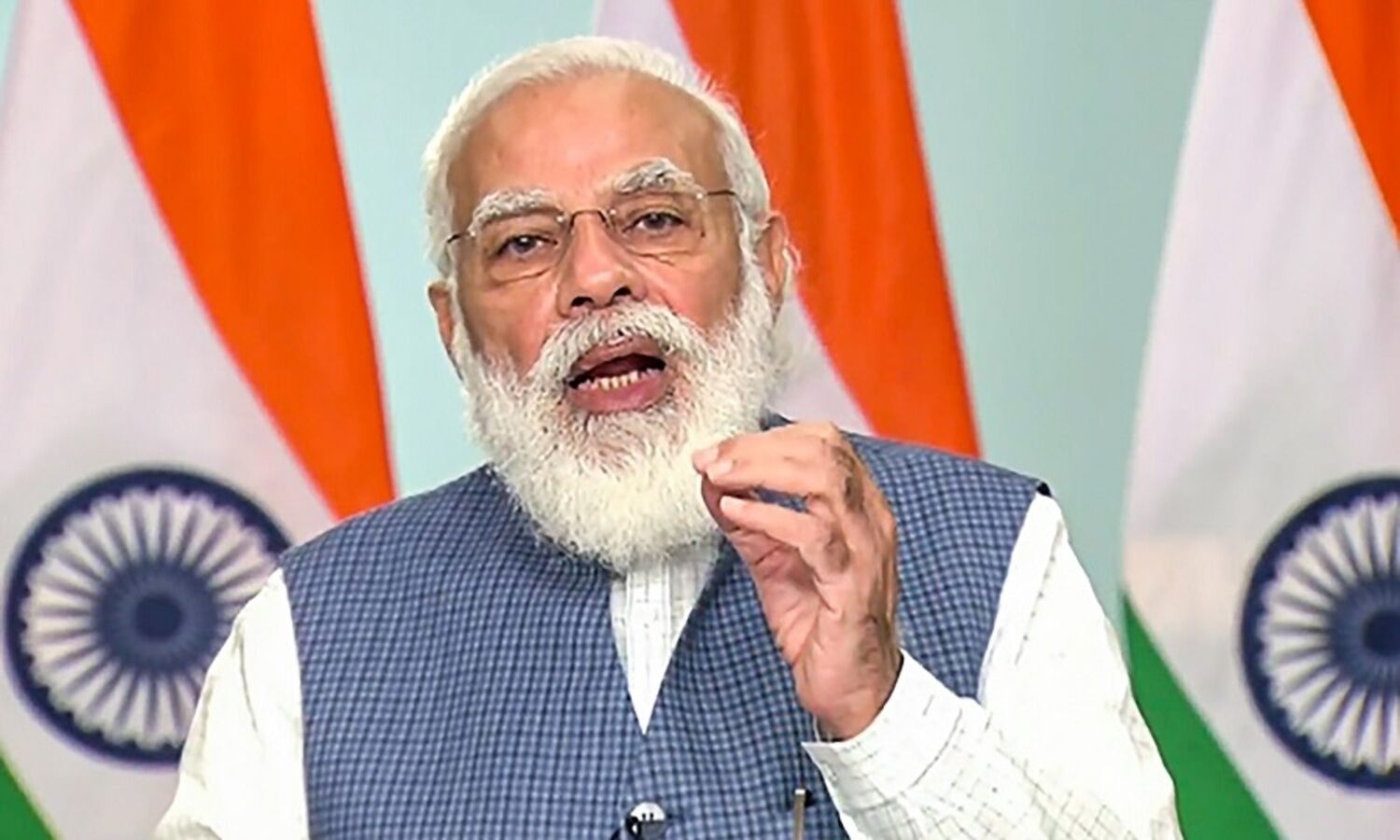 PM Modi interacts with CMs over Covid situation