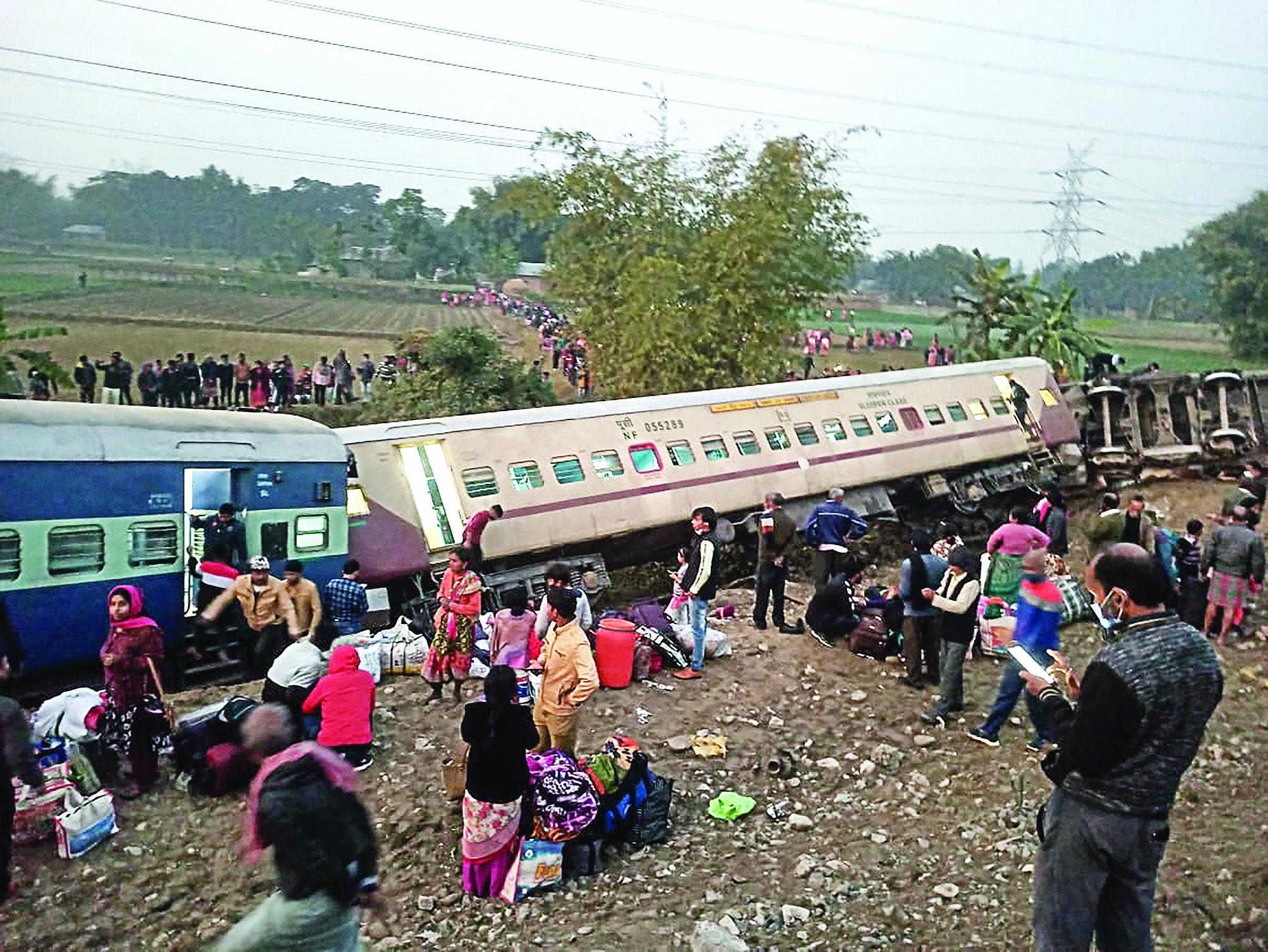 Bengal train accident: At least 6 killed and over 45 injured