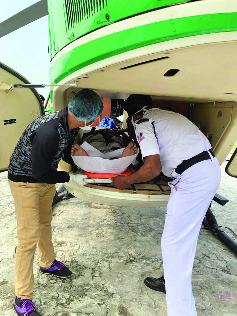 Pilgrim has cardiac arrest, airlifted from Gangasagar