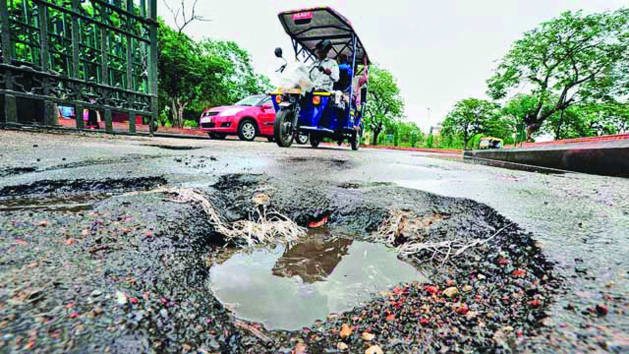 With civic polls nearing, EDMC gets cracking on road repairs With civic polls nearing, EDMC gets cracking on road repairs