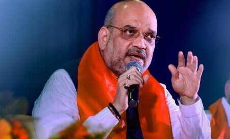 Amit Shah begins door-to-door campaign, meets exodus-affected families in Kairana Amit Shah begins door-to-door campaign, meets exodus-affected families in Kairana