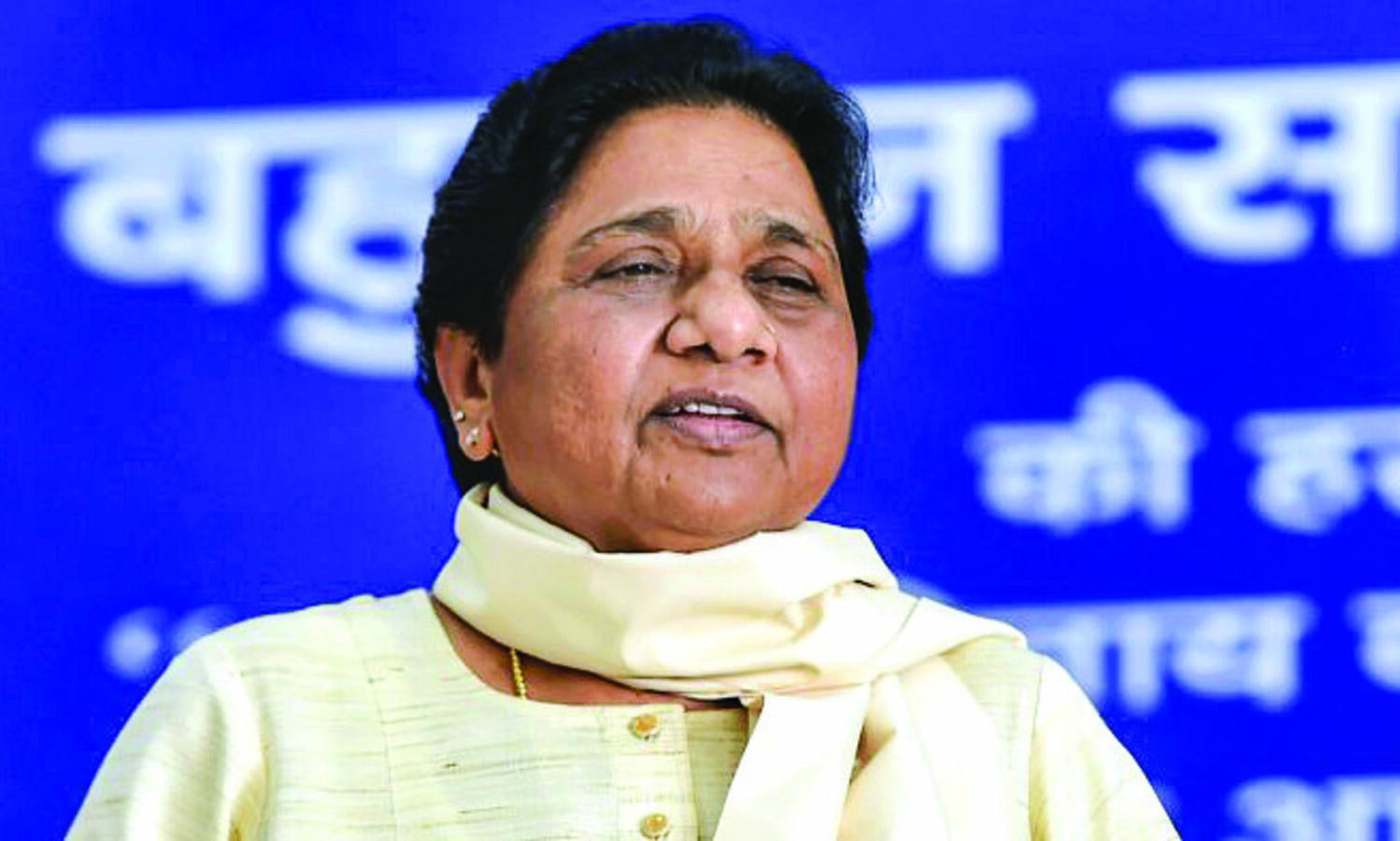 BJP trying to take credit for works started by BSP govt: Mayawati