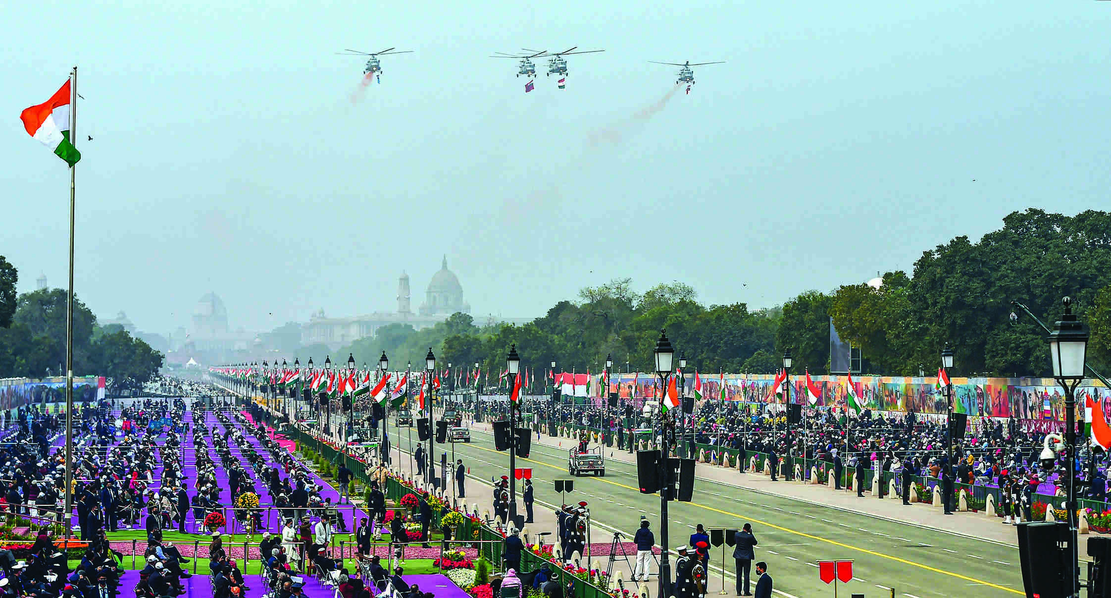 Indias 73rd R-Day Parade stars many firsts Indias 73rd R-Day Parade stars many firsts