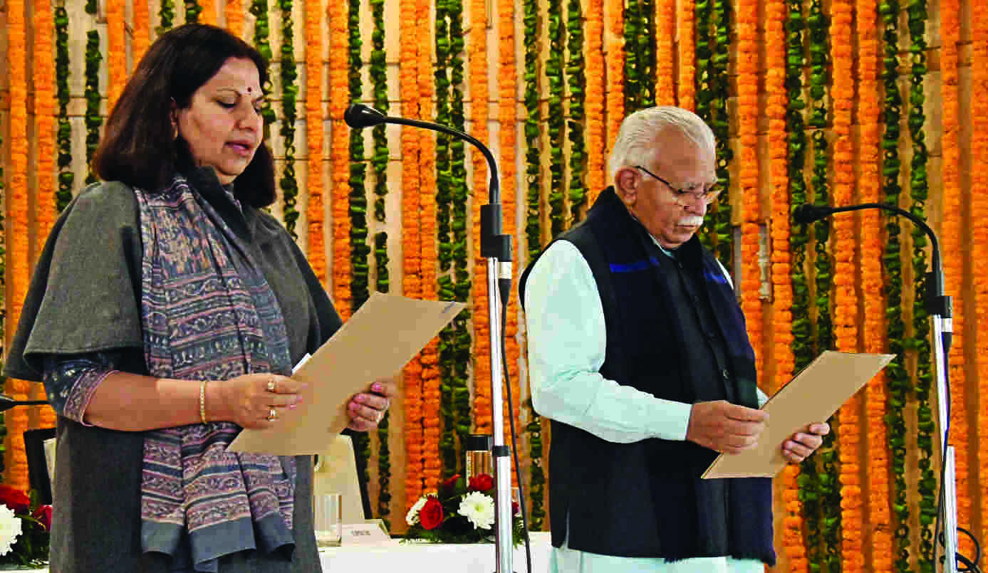 Jyoti Arora, Pankaj Mehta take oath as info commissioners Jyoti Arora, Pankaj Mehta take oath as info commissioners