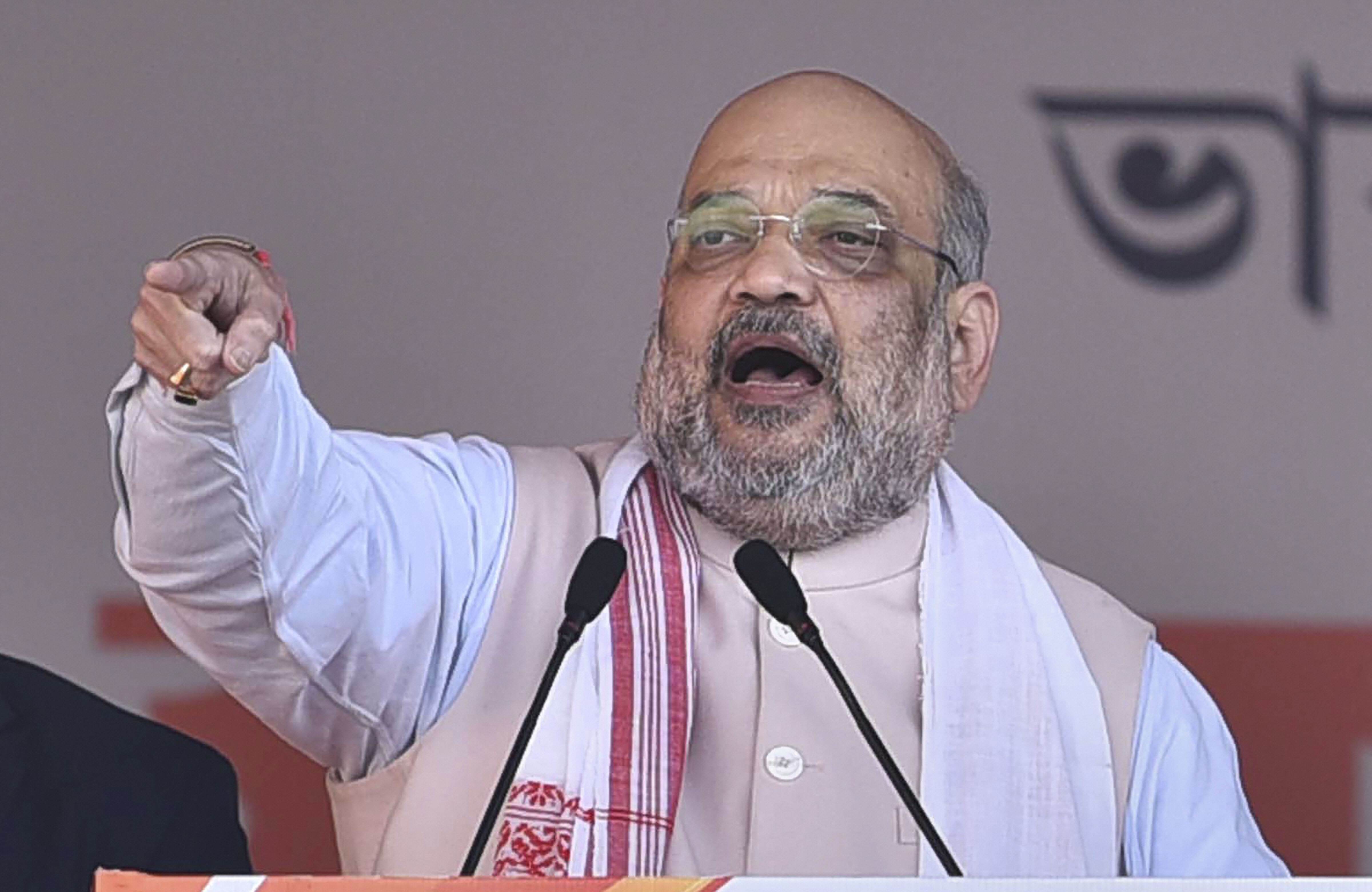 BJP govt chased away criminals & mafias who flourished during SP regime in Uttar Pradesh: Shah