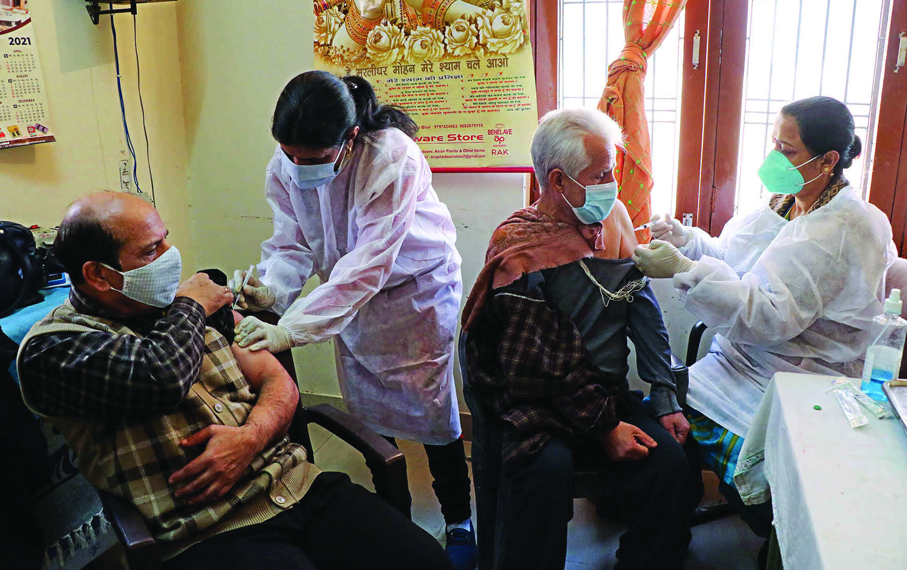 Over 75% of Indias adult population fully vaccinated Over 75% of Indias adult population fully vaccinated