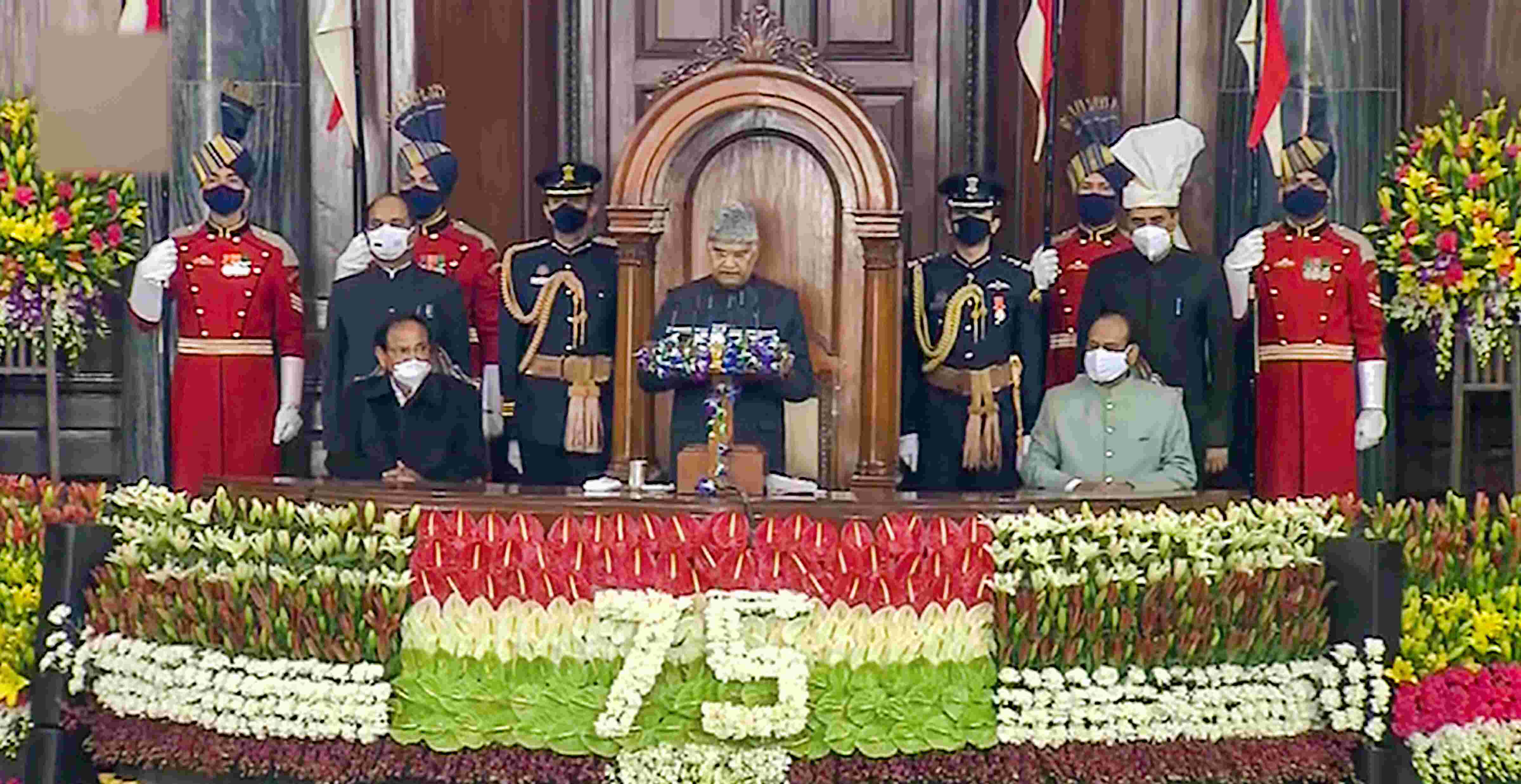 Budget Session begins: Prez highlights vaccination success, health infra boost