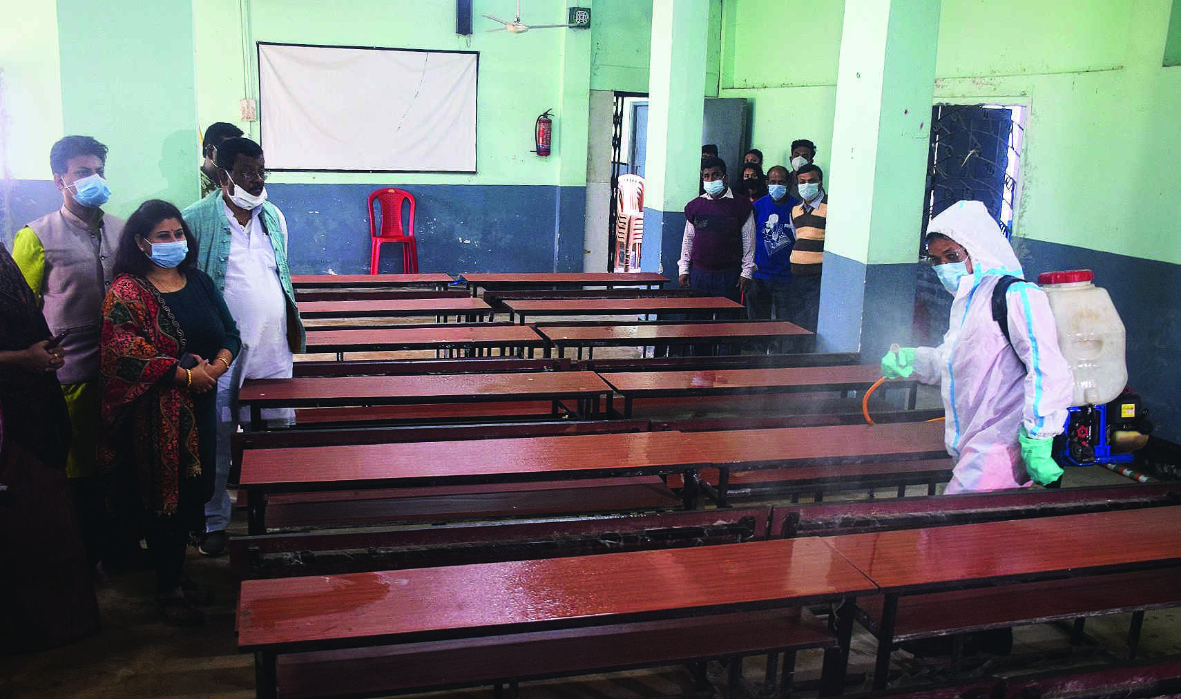 Over 50.6L students of classes VIII to XII to attend schools from Feb 3 Over 50.6L students of classes VIII to XII to attend schools from Feb 3