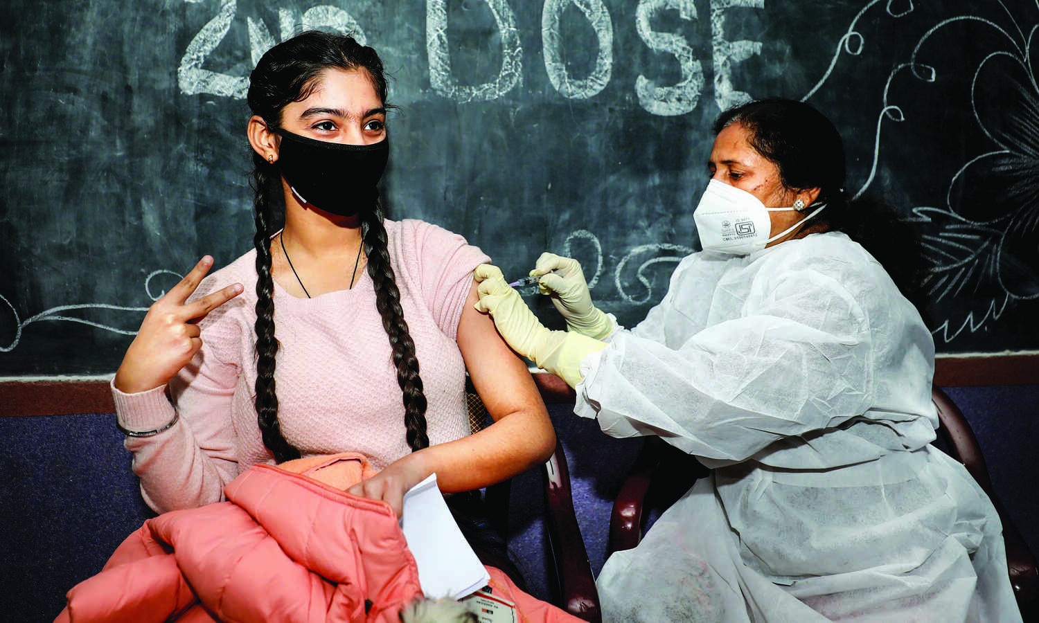 Covid: 77 lakh without ID cards given first dose: Centre to SC