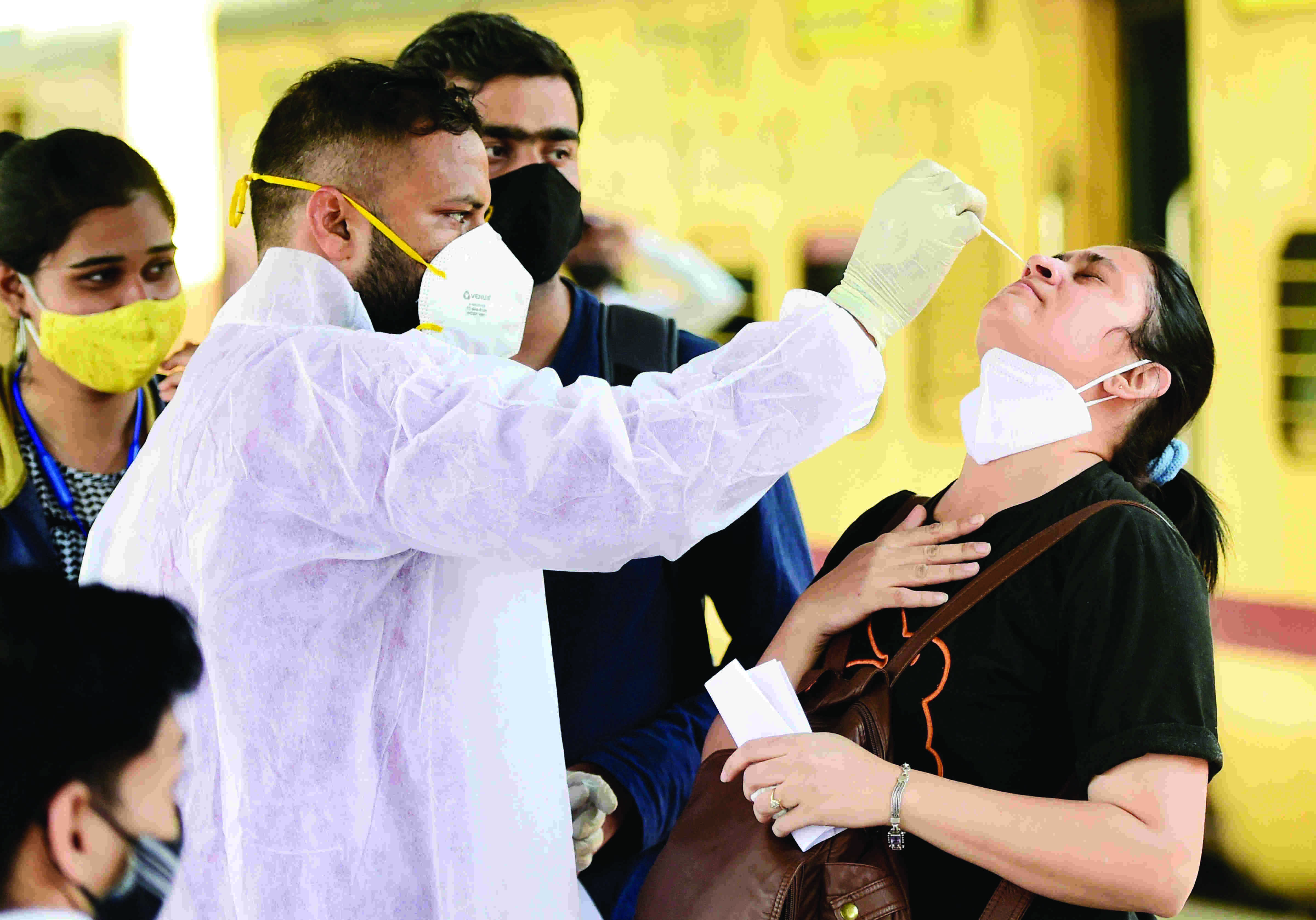 Slightly younger population infected more in this wave Slightly younger population infected more in this wave