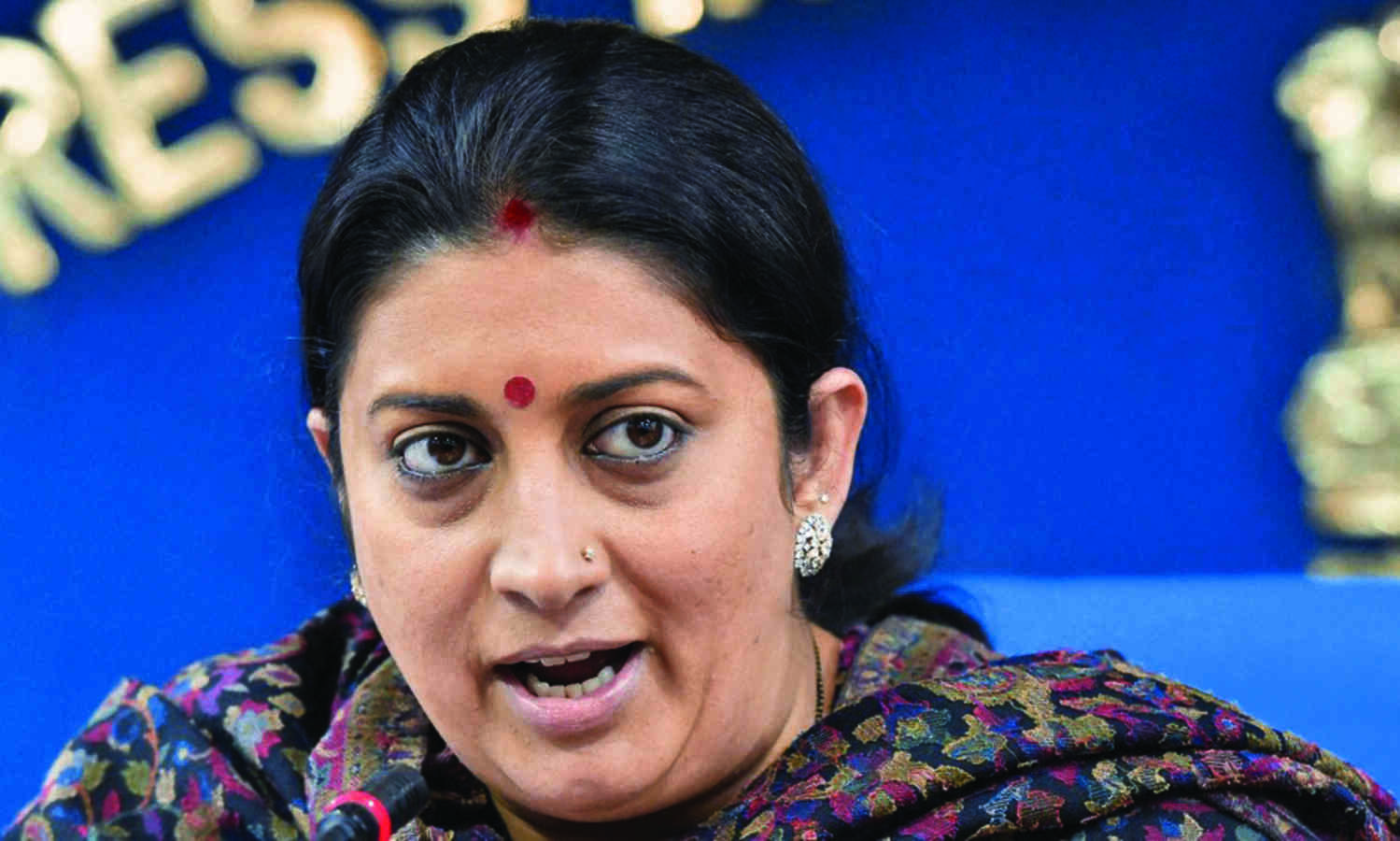 Union Min Smriti Irani slams Delhi govts new excise policy