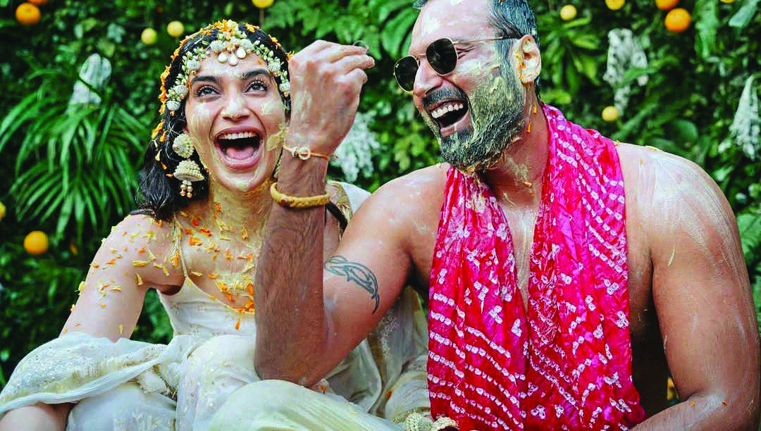 Karishma Tanna glows with happiness at her wedding festivities