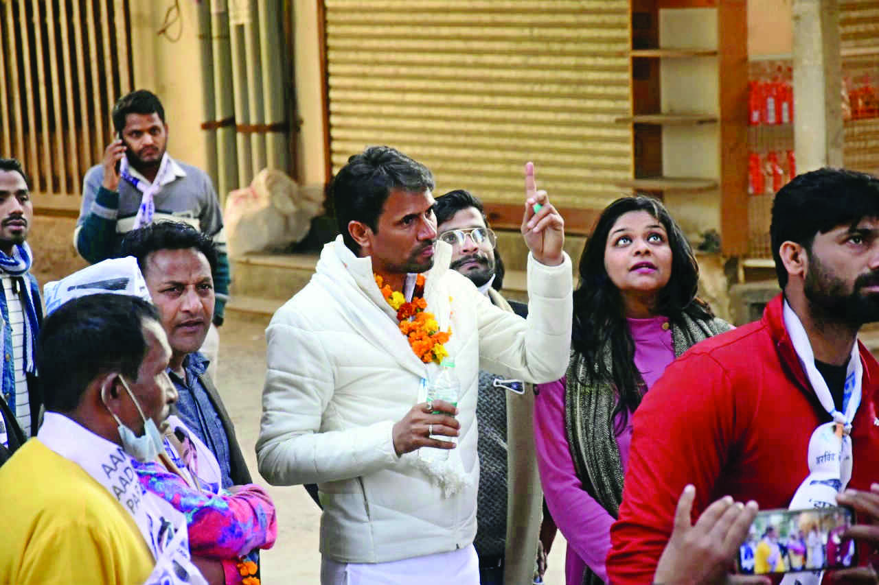 In Dadri, AAPs Sanjay Chechis focus on addressing homebuyers concerns In Dadri, AAPs Sanjay Chechis focus on addressing homebuyers concerns