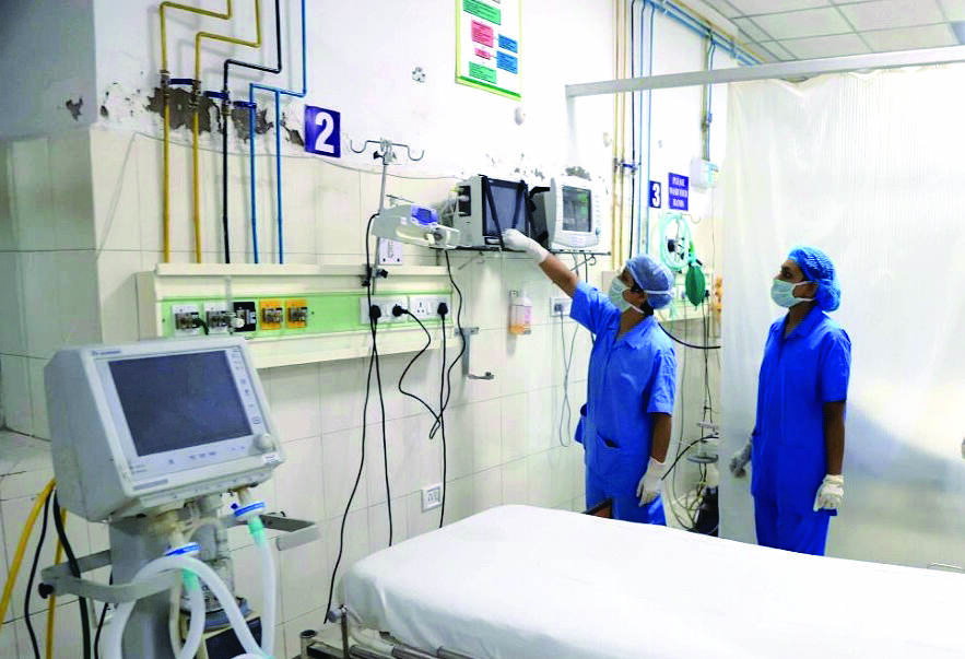Standard model for hybrid critical care units at 79 govt hosps on anvil Standard model for hybrid critical care units at 79 govt hosps on anvil