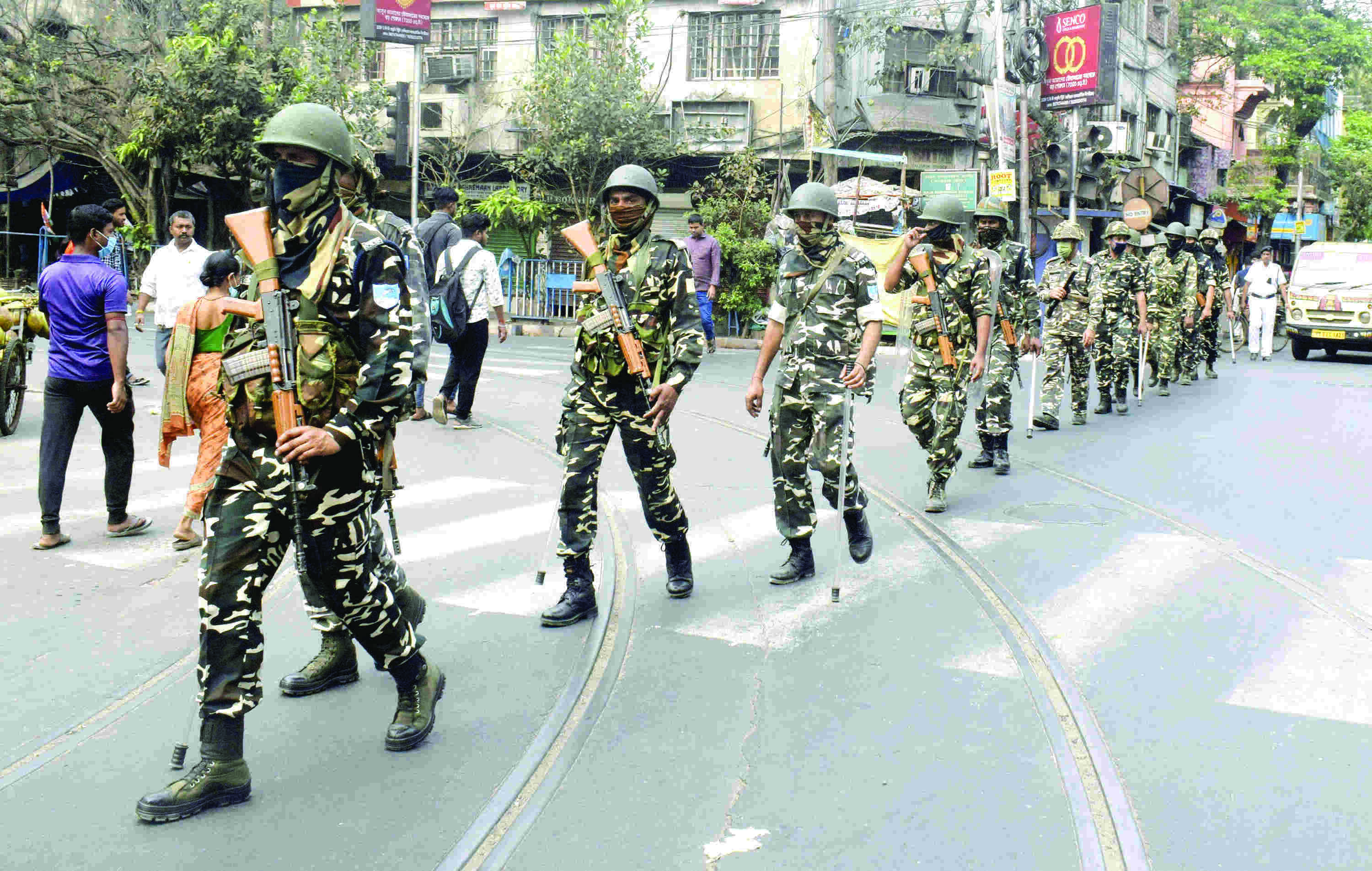 Discuss with state if deployment of Central Forces is needed for civic polls, HC tells SEC Discuss with state if deployment of Central Forces is needed for civic polls, HC tells SEC