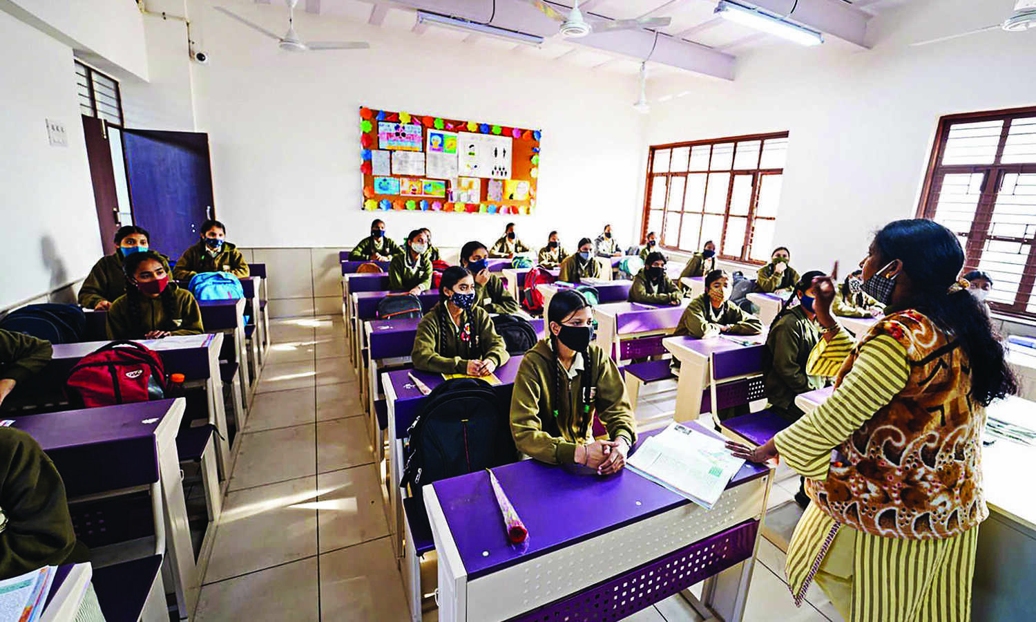 Schools set to welcome younger kids from Mon