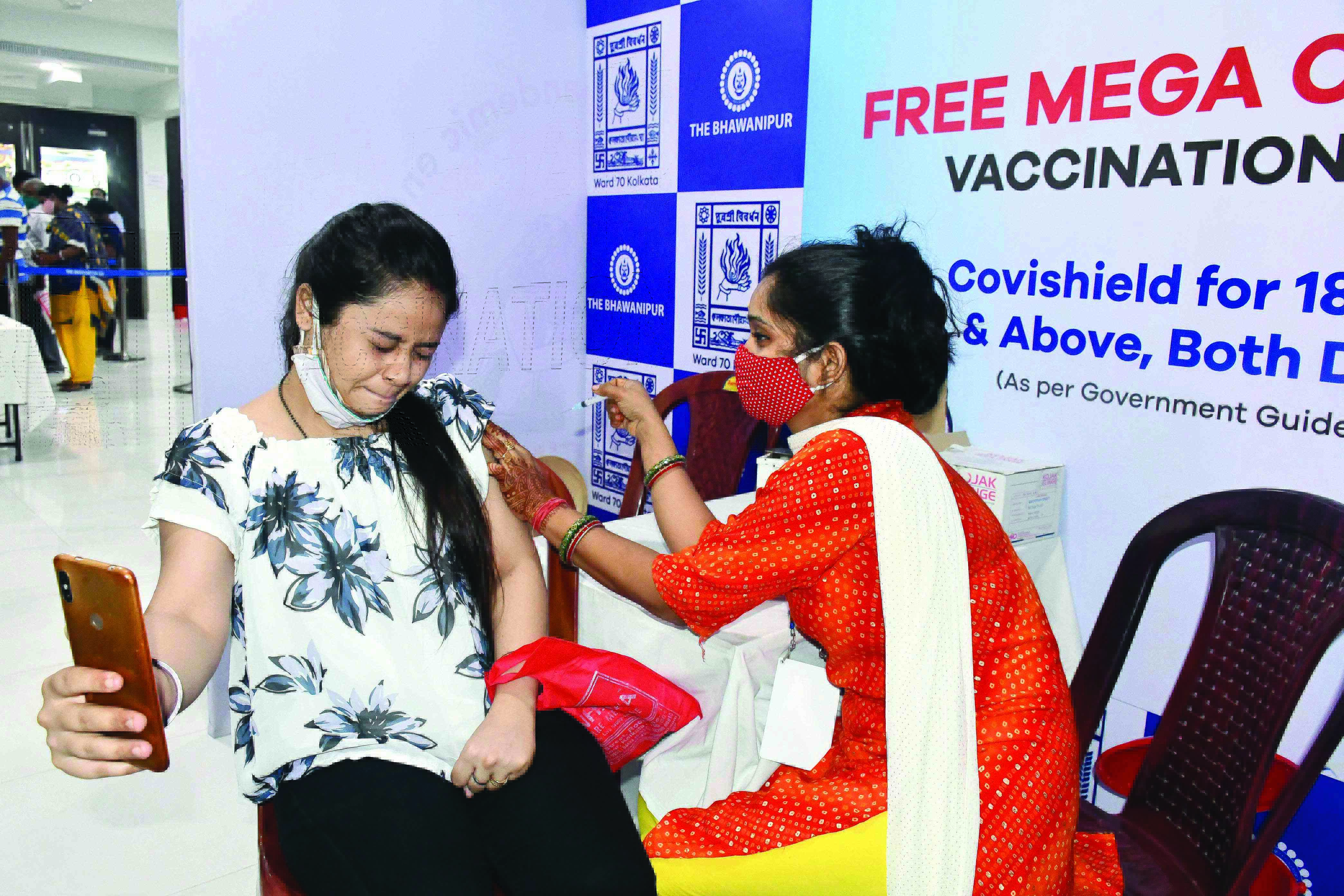 State starts giving 2nd jab for 15-18 years age group