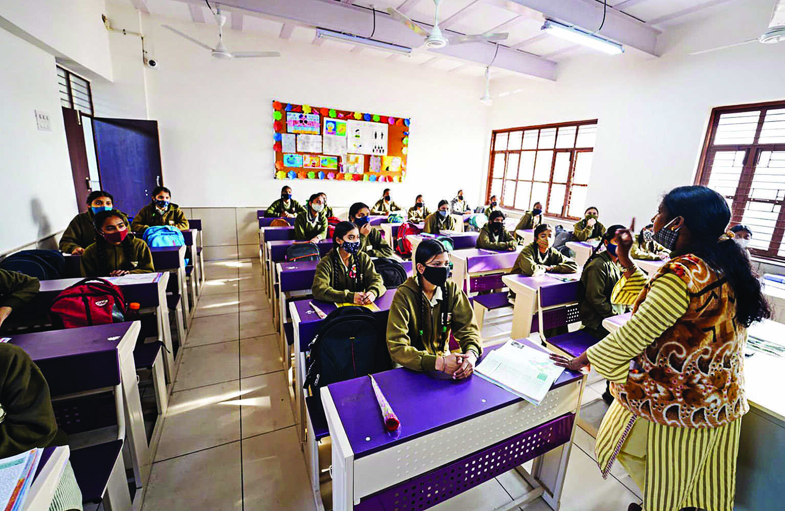 Schools set to welcome younger kids from Mon