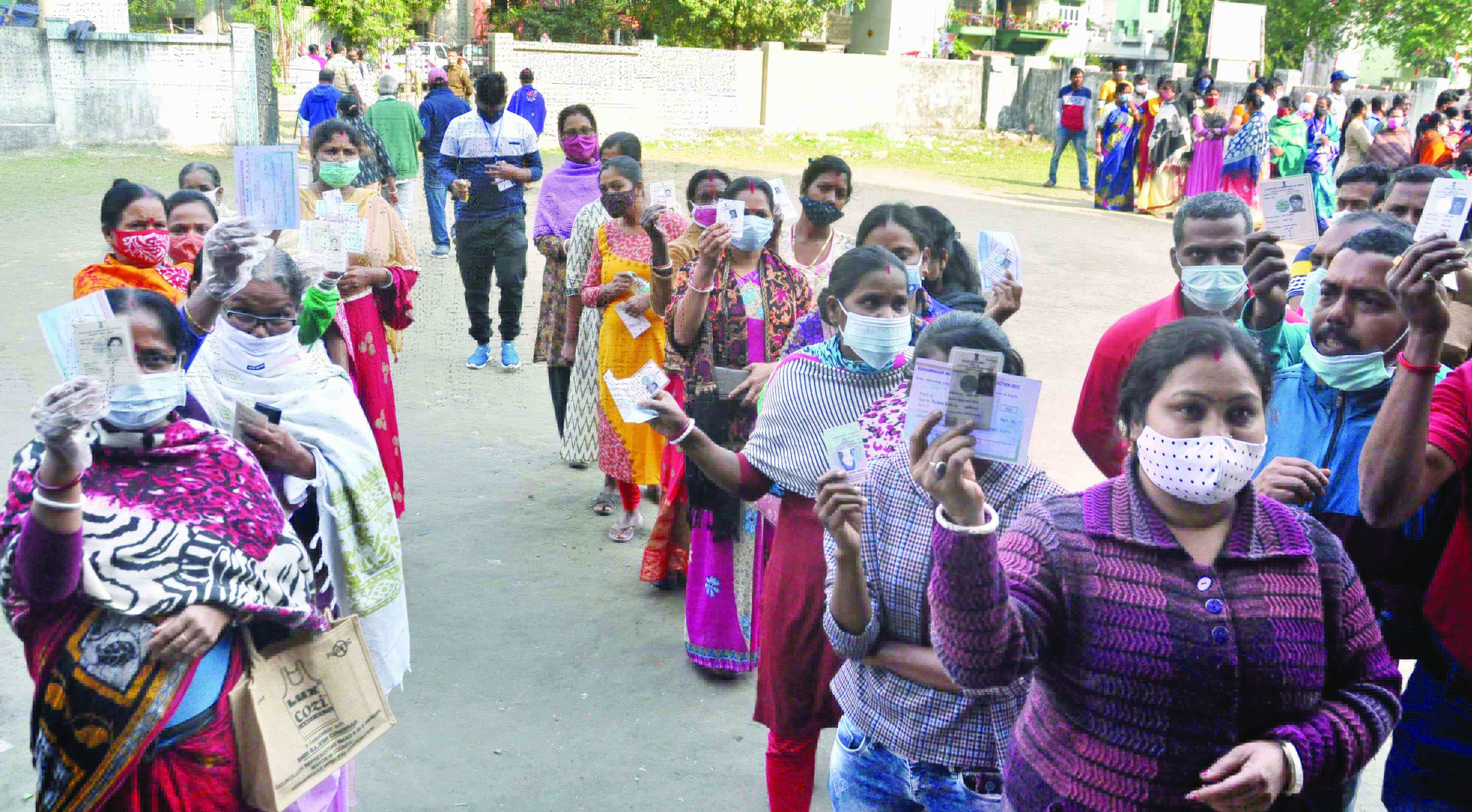 Polling for four civic bodies peaceful, over 71% turnout recorded till 5 pm