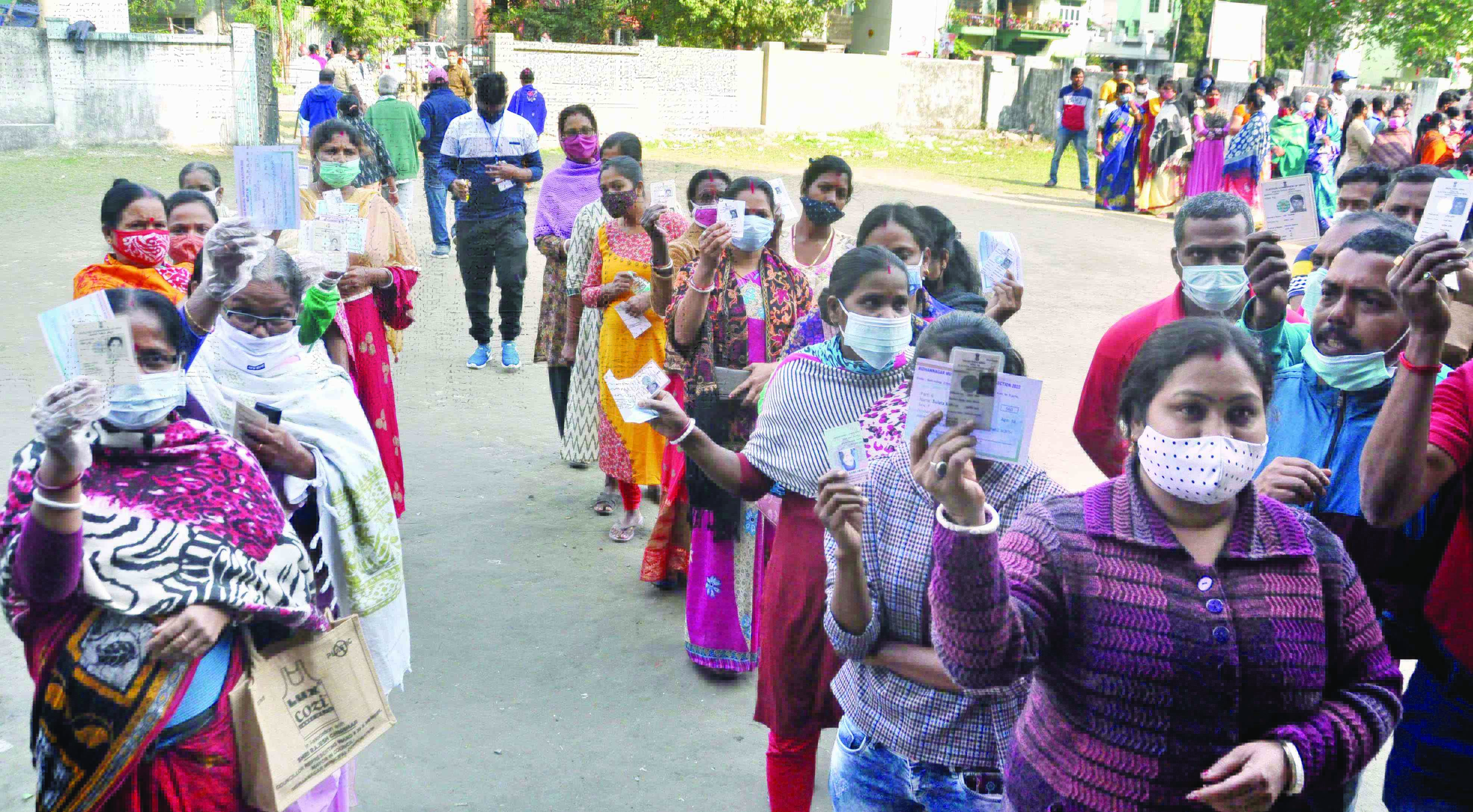 Polling for four civic bodies peaceful, over 71% turnout recorded till 5 pm Polling for four civic bodies peaceful, over 71% turnout recorded till 5 pm