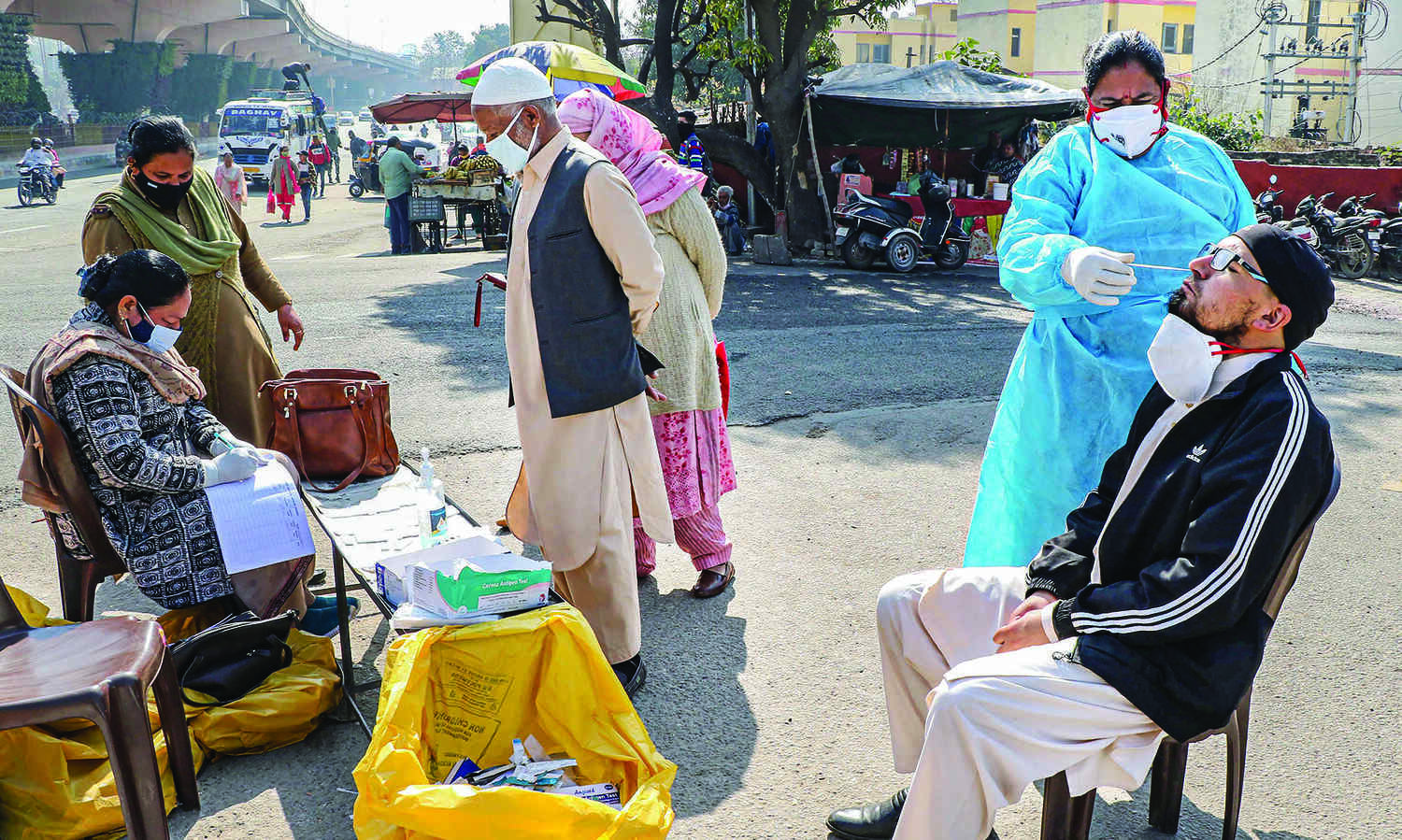 Daily new Covid cases dip below 50,000 after 40 days