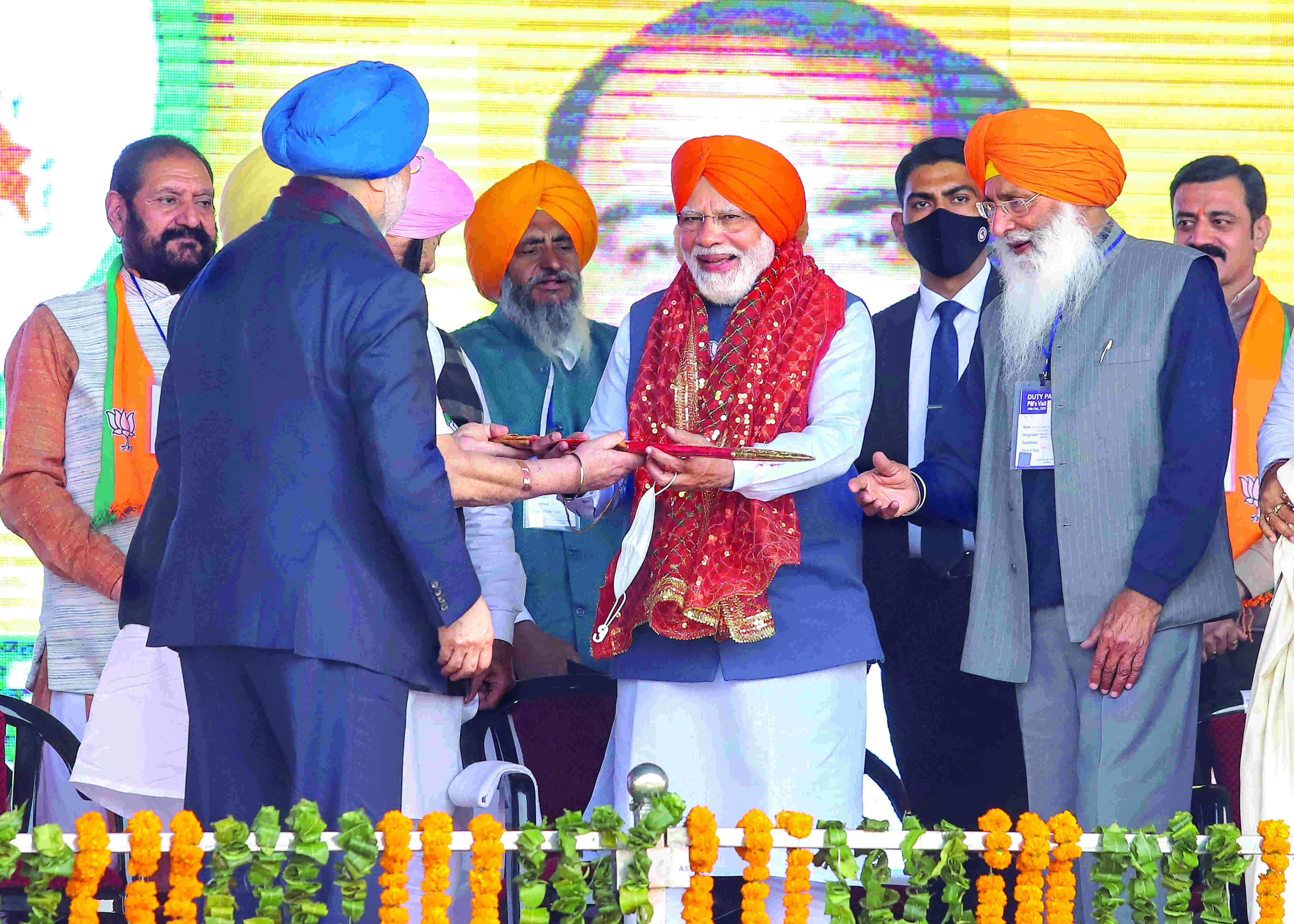 PM promises Nava Punjab free from drugs, corruption PM promises Nava Punjab free from drugs, corruption