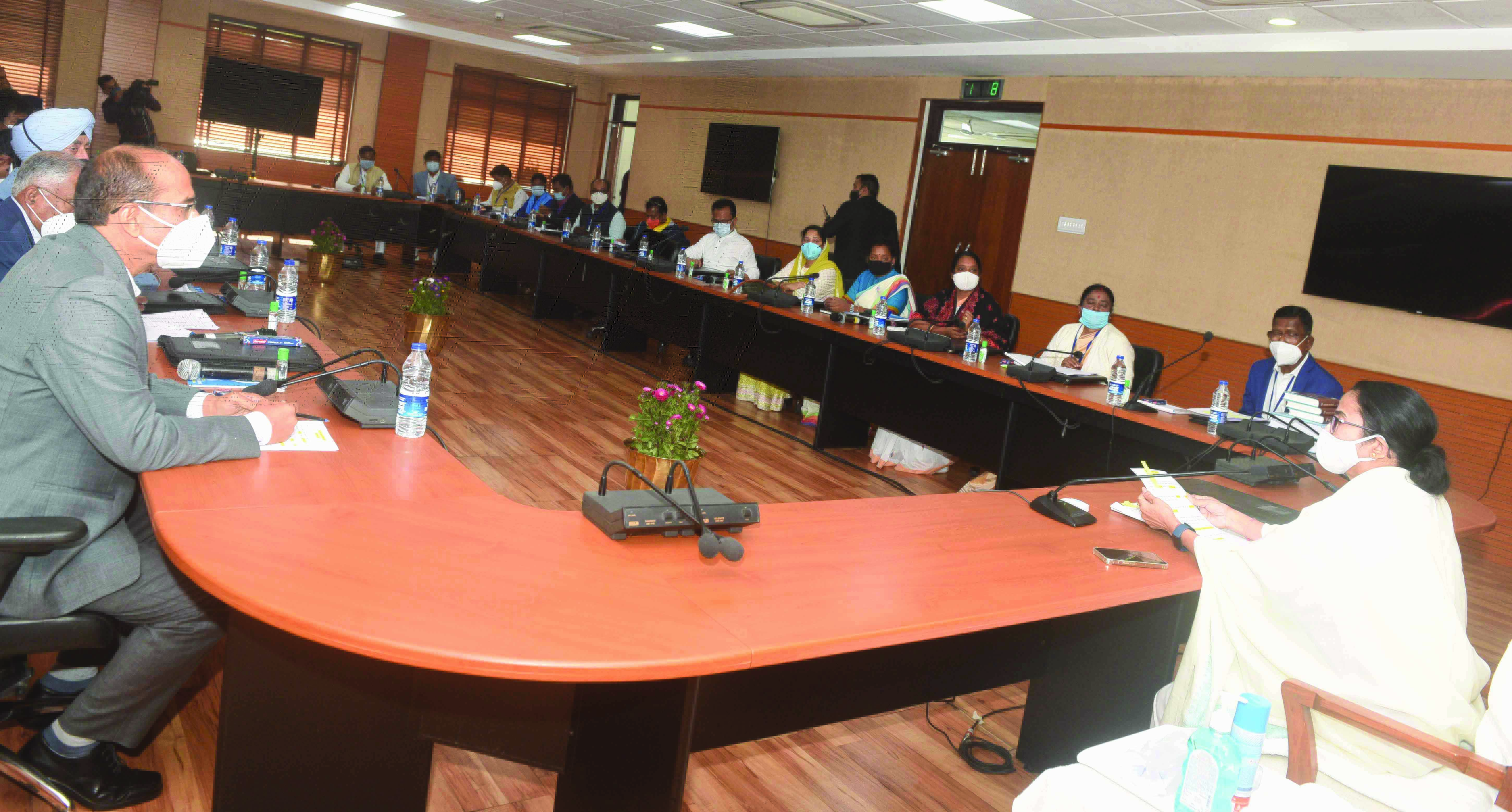In sync for the all-round dev work of tribals: BJP MP, MLA respond to CMs call, attend meet in Siliguri In sync for the all-round dev work of tribals: BJP MP, MLA respond to CMs call, attend meet in Siliguri