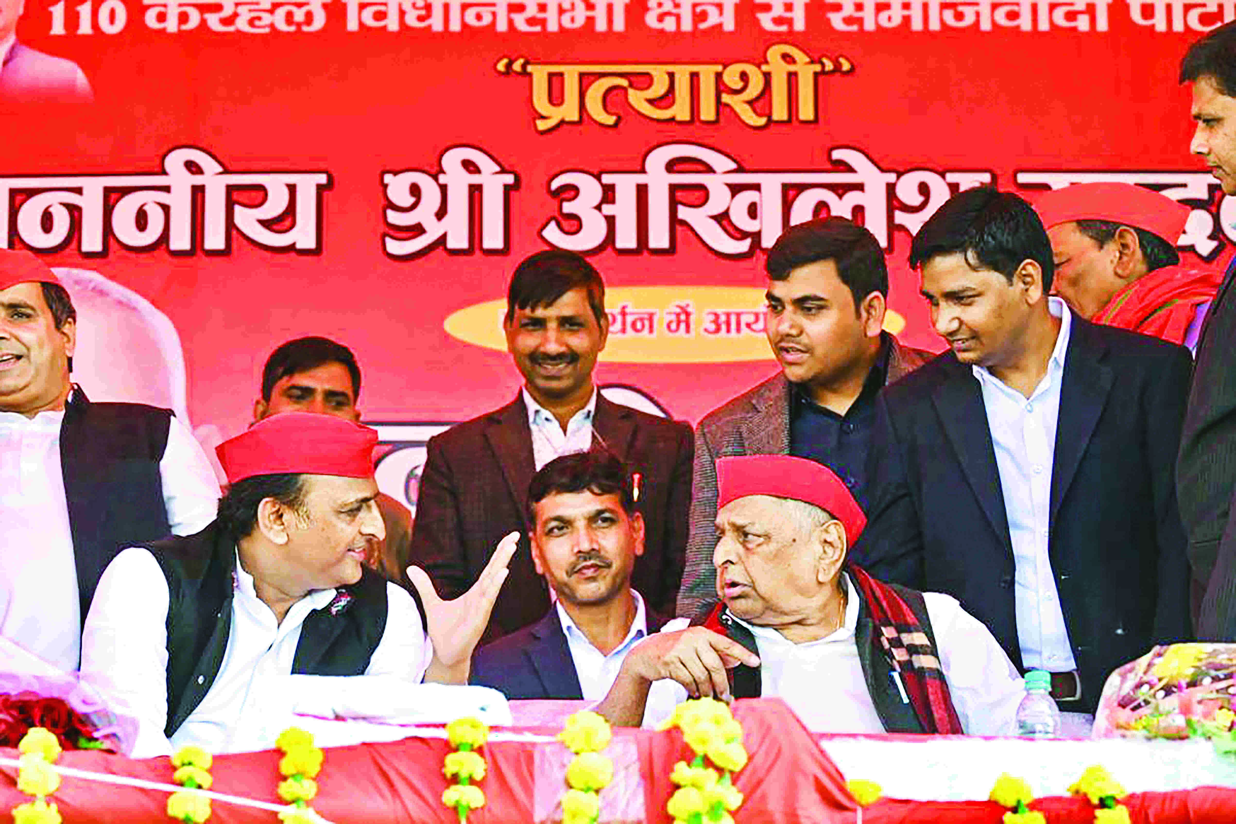 SP hits century in first two phases, says Akhilesh SP hits century in first two phases, says Akhilesh