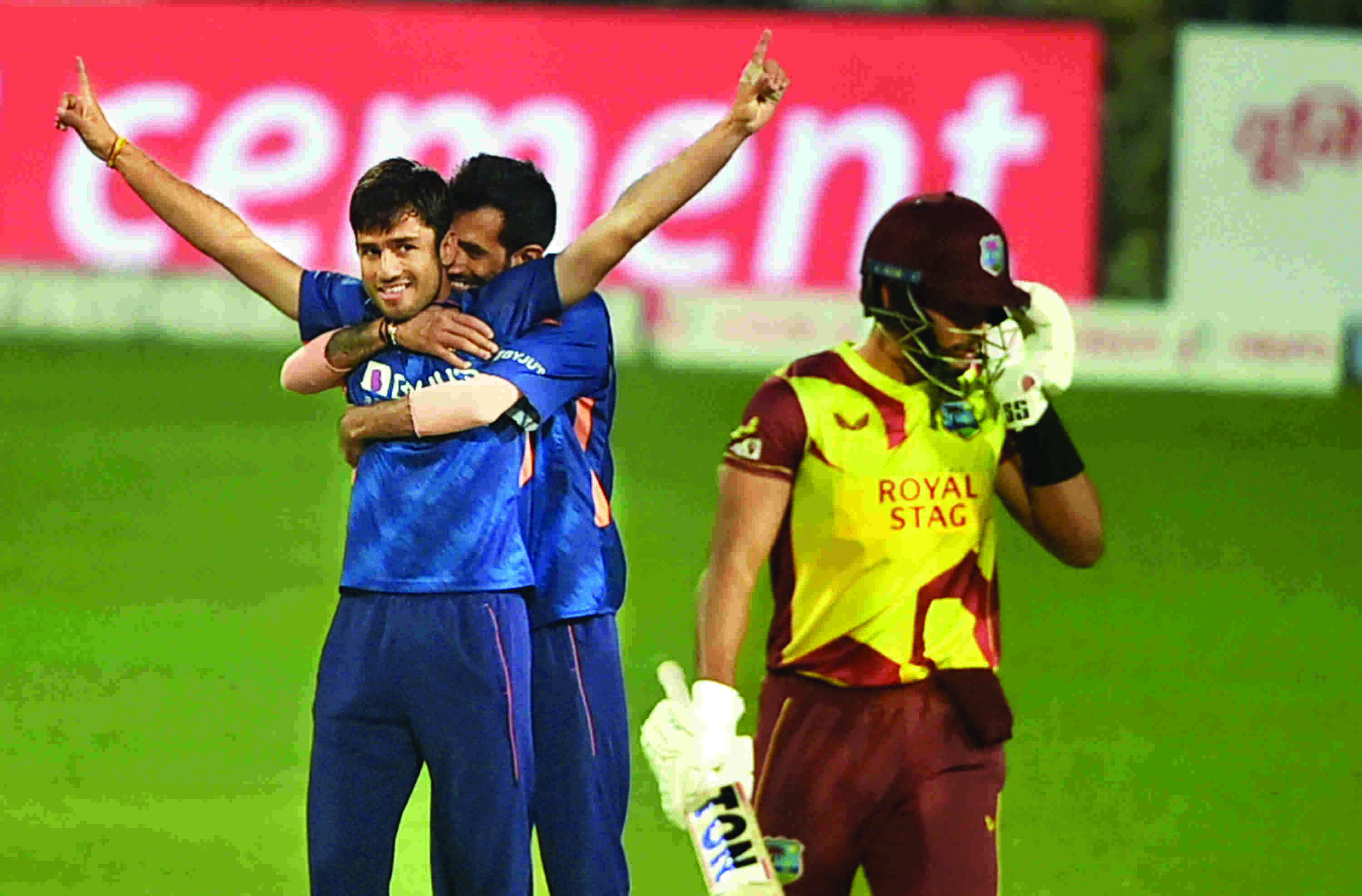 Bhuvi magic derails WI as India seal series with 8-run win