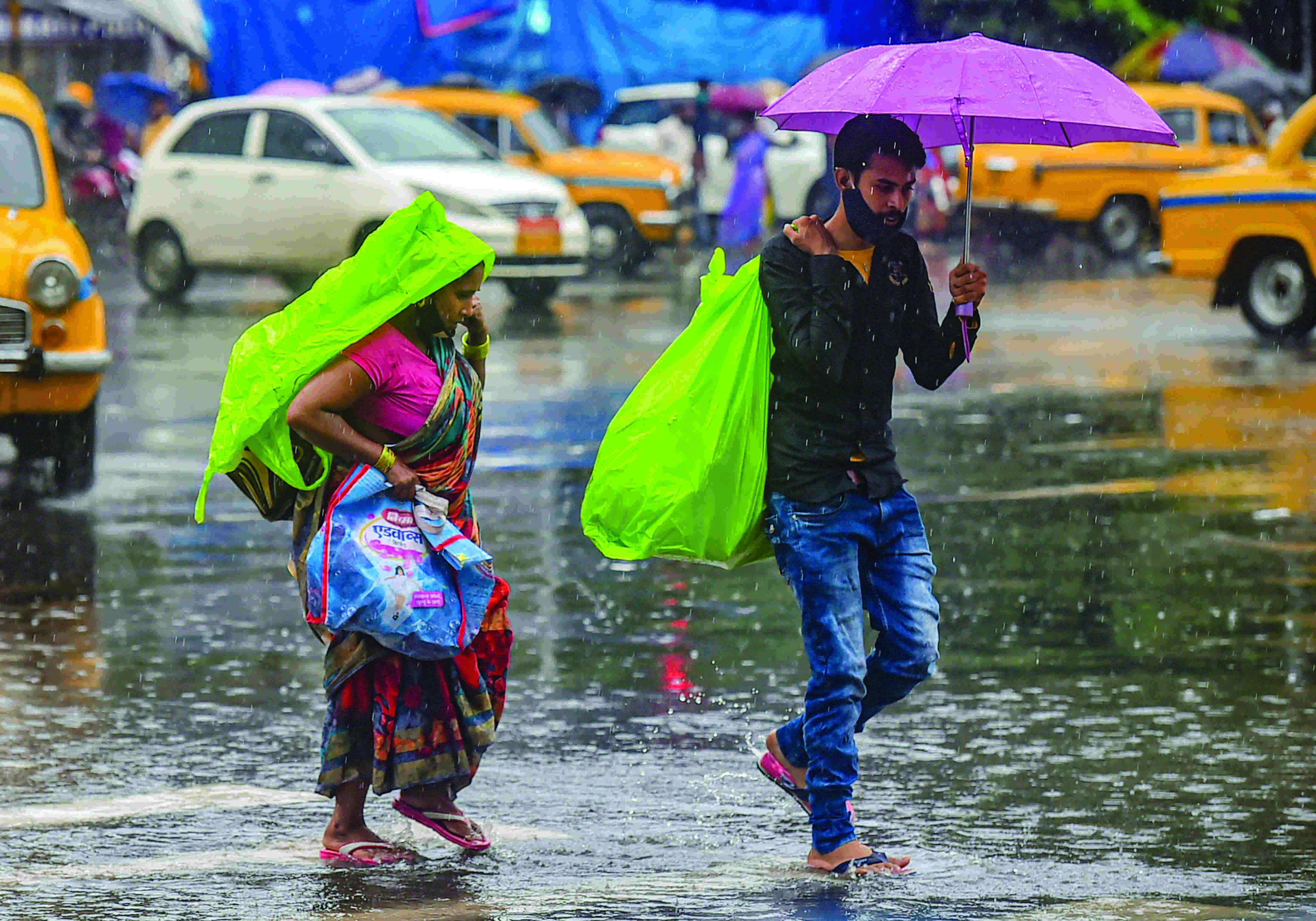 City & adjoining areas likely to see spells of rain
