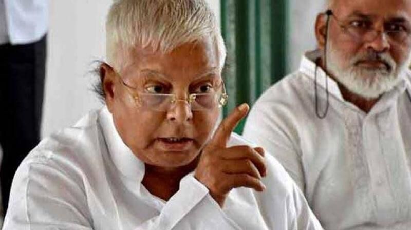 CBI court sentences Lalu to five years in prison in fodder scam case